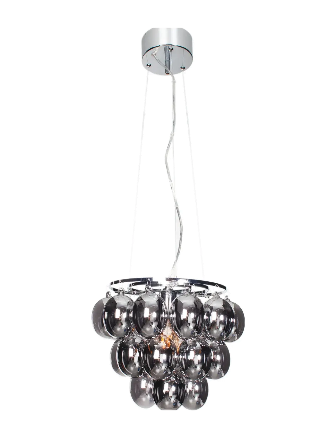 By Rydéns Bubbles Pendant light - 4 for 3 - CHROME/SMOKE / silver