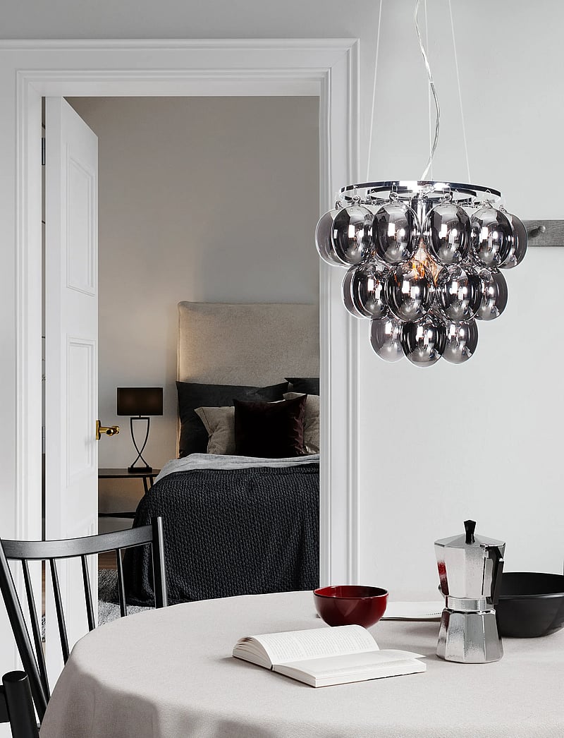 By Rydéns - Bubbles Pendant light - hanglampen - chrome/smoke - 0