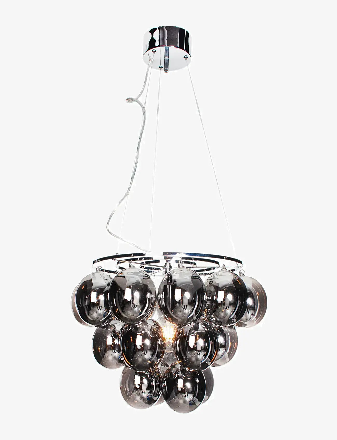 By Rydéns - Bubbles Pendant light - pendellampen - chrome/smoke - 0