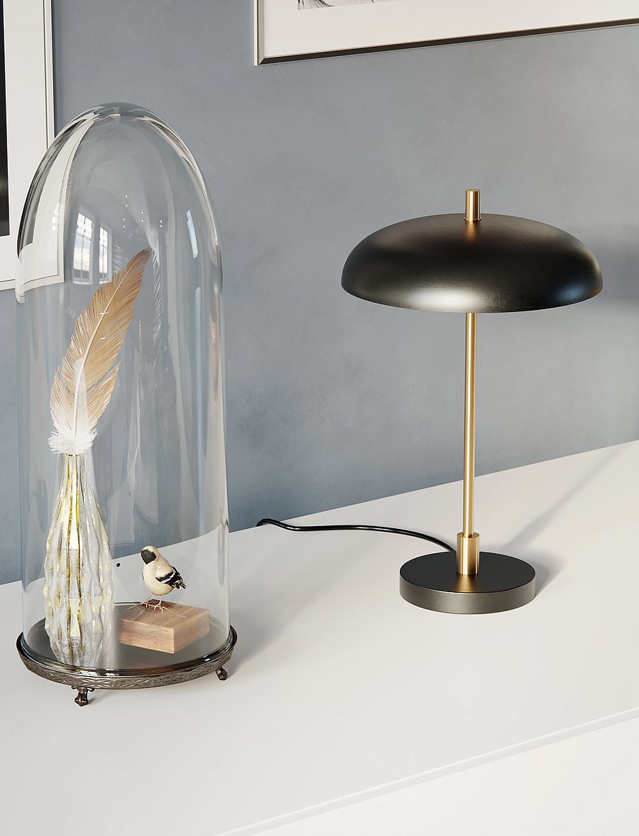 By Rydéns - Shelby table lamp - schreibtisch- & tischlampen - matt black - 2