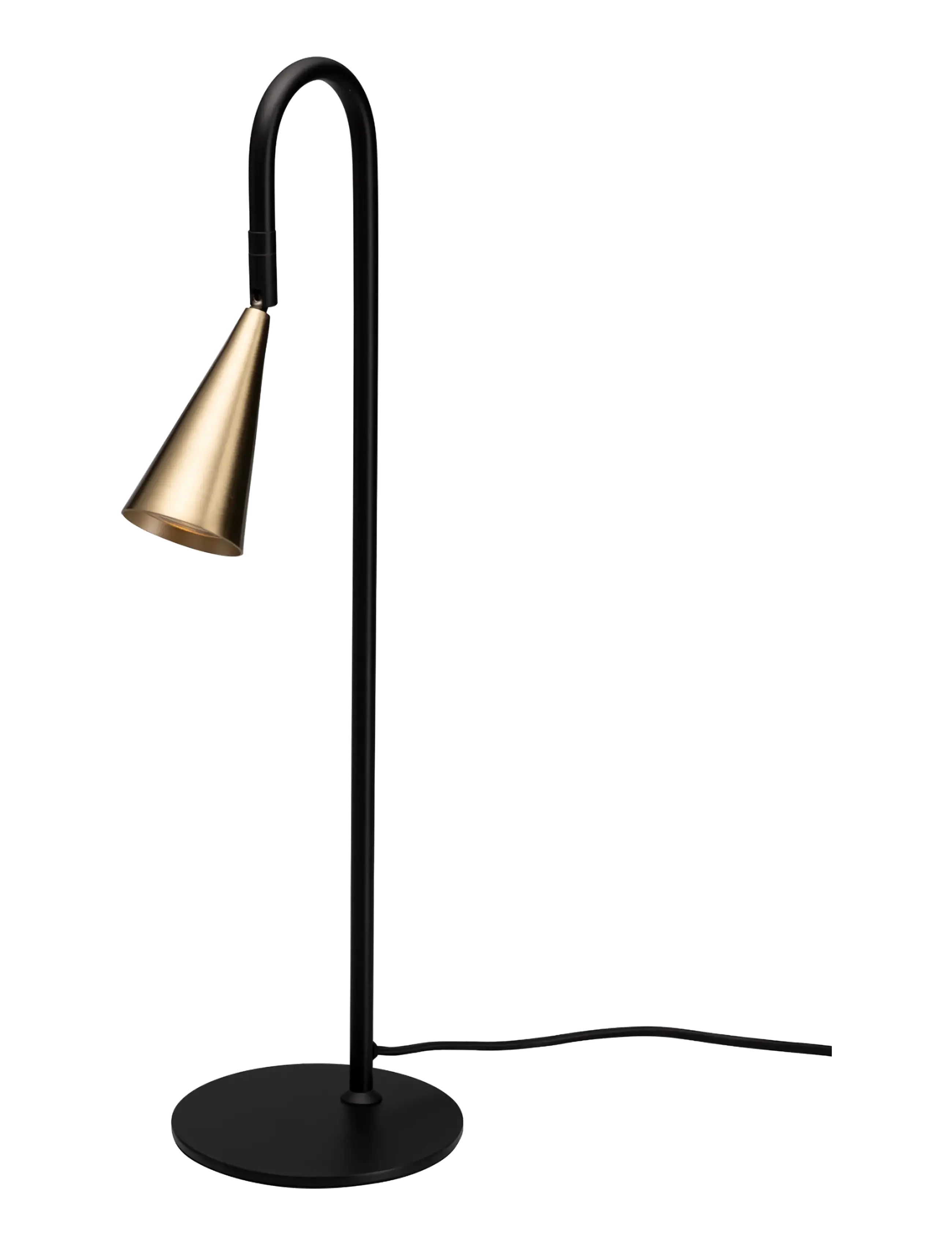 By Rydéns - Spline table light H55cm black/brass - bordslampor - svart - 2