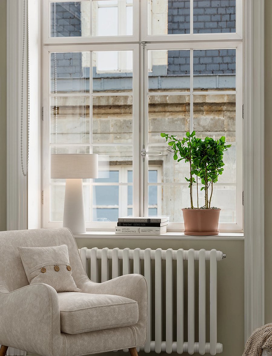 By Rydéns - Linum table light H50cm white - laualambid - vit - 0