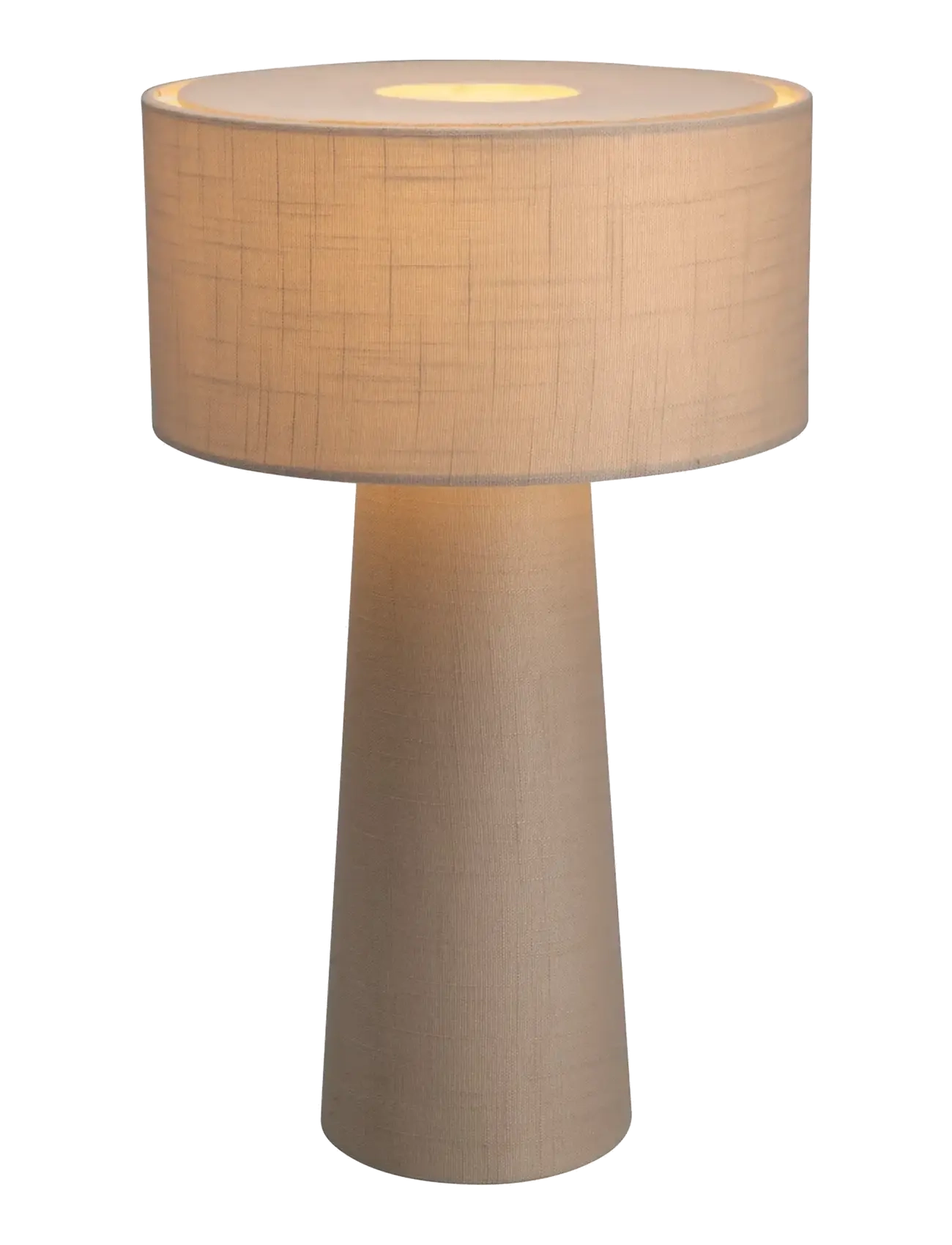 By Rydéns Linum table light H50cm beige - Staliniai šviestuvai - BEIGE / beige