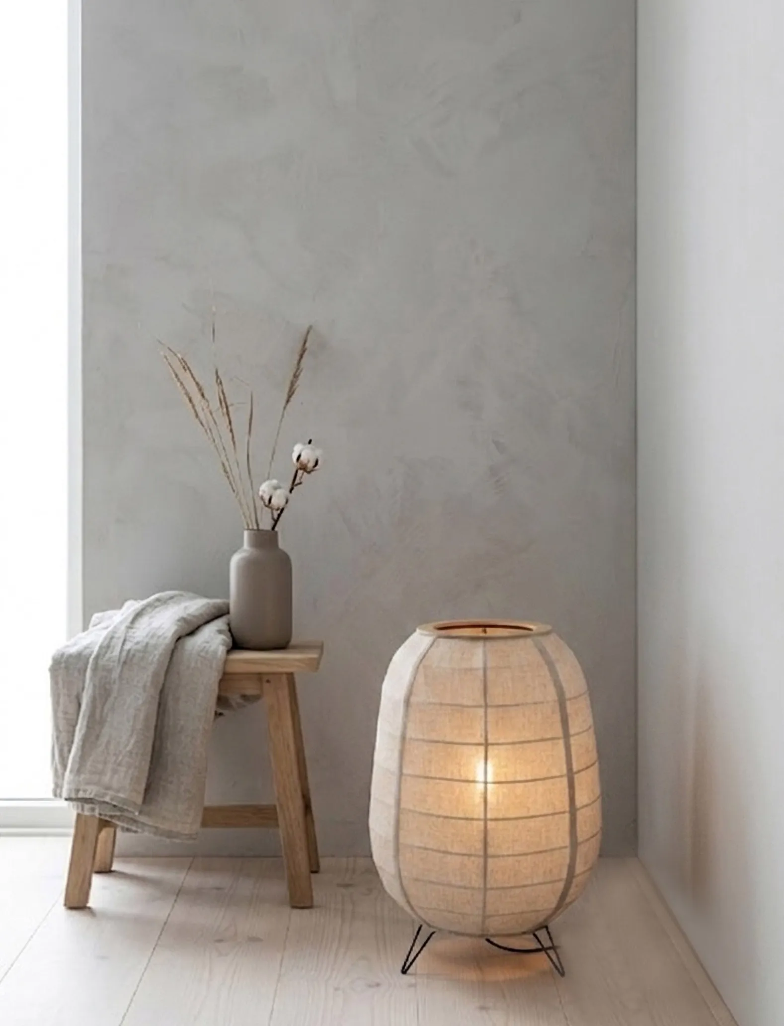 By Rydéns - Delino floor light H57xØ40cm natur - gulvlamper - natur - 3