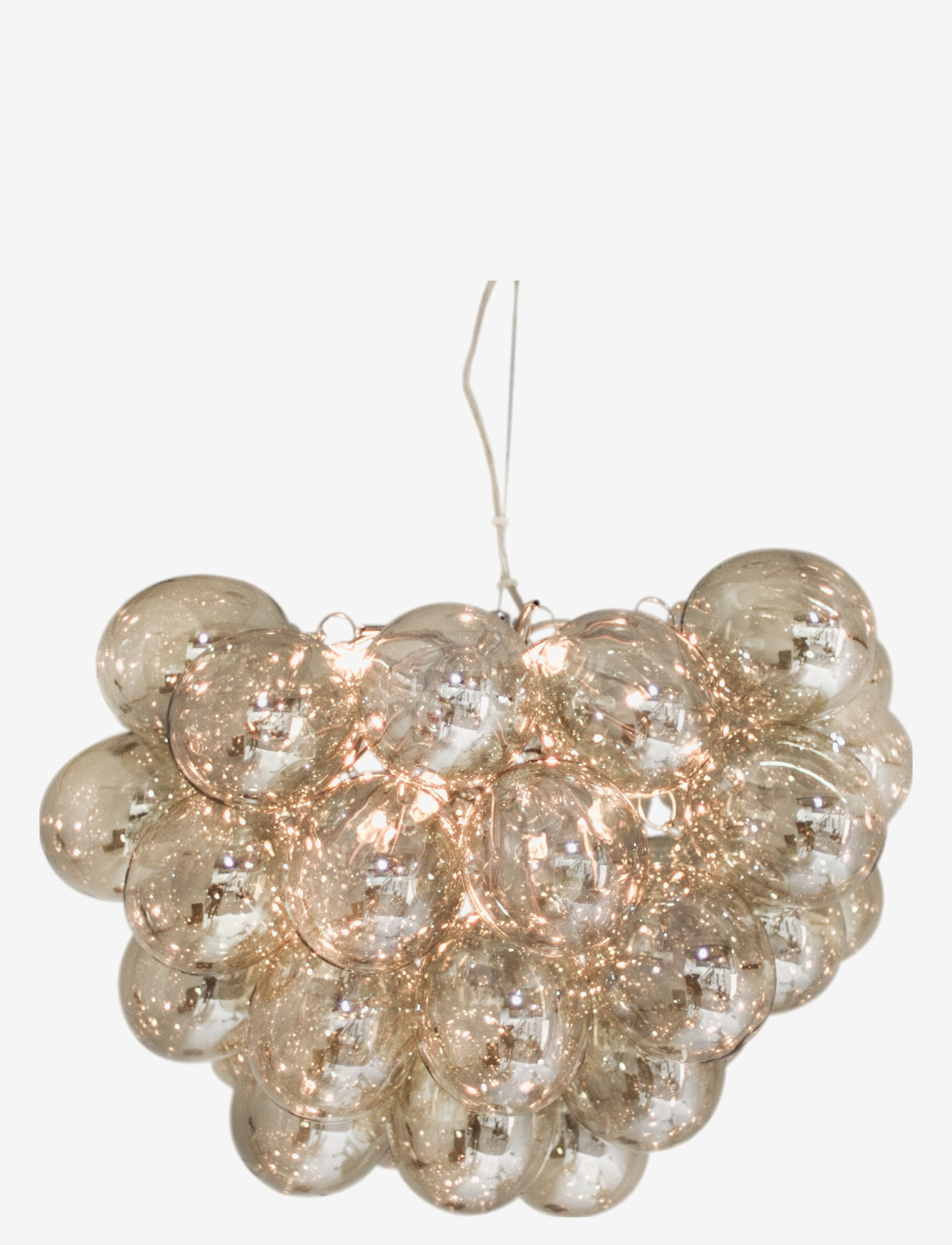 By Rydéns Gross Pendant Lamp, Pendellampe, Guld, Str: Ø50X45CM