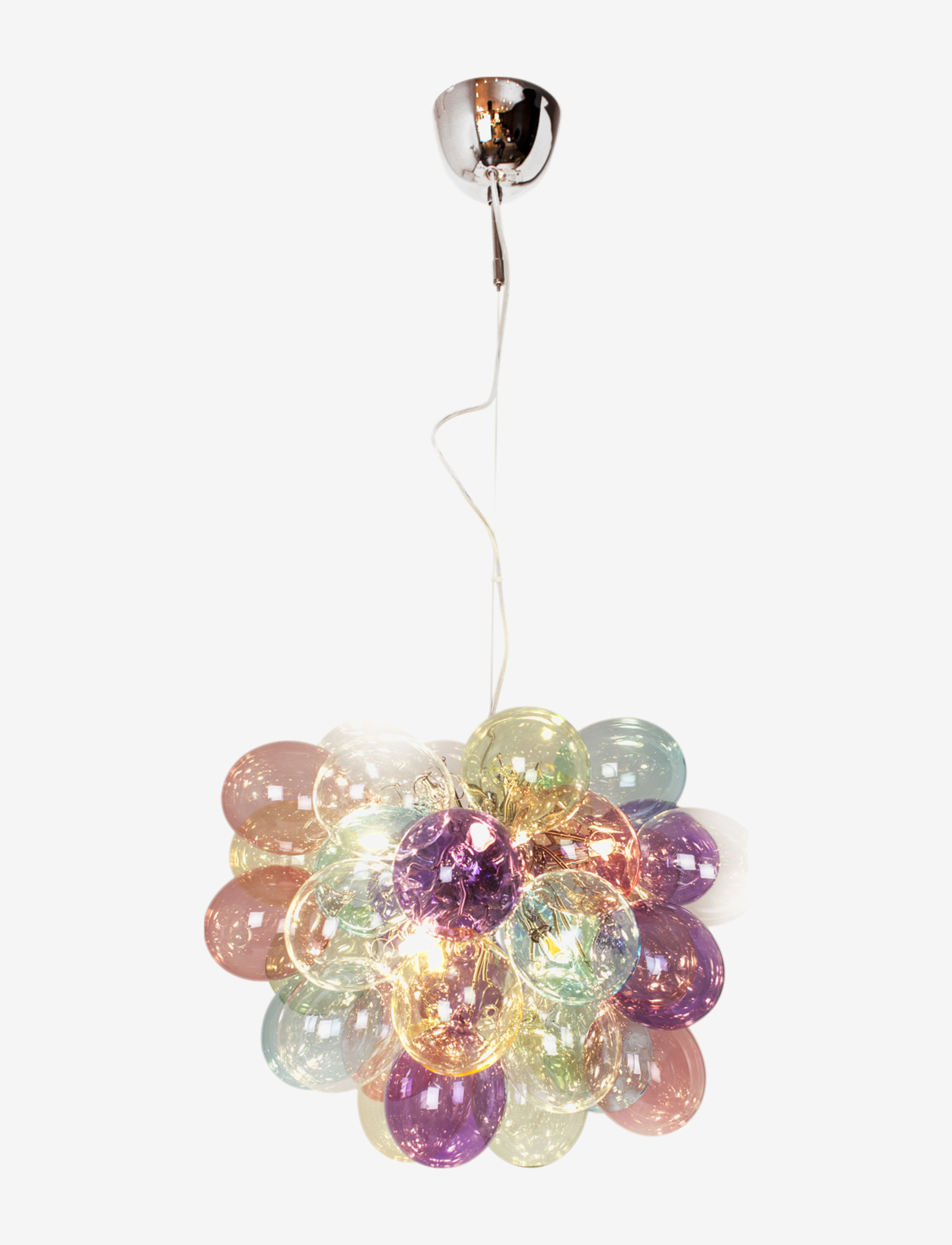 By Rydéns Gross Pendant Lamp, Pendellampe, Multi/mønstret, Str: Ø50X45CM