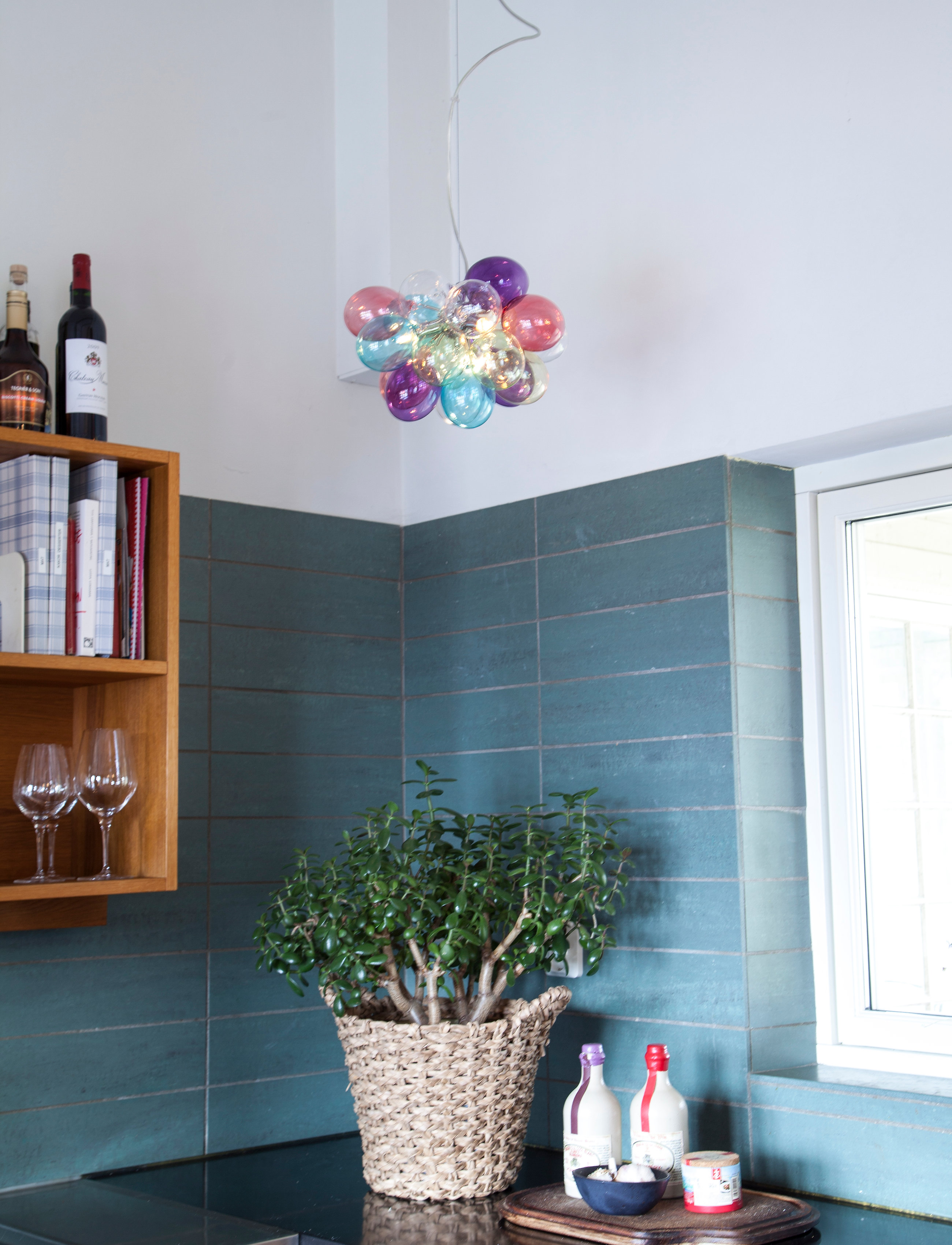 By Rydéns Gross Ceiling Lamp, 30X28.0 cm, Lamps, Mehrfarbig/gemustert - Pendant Homeware