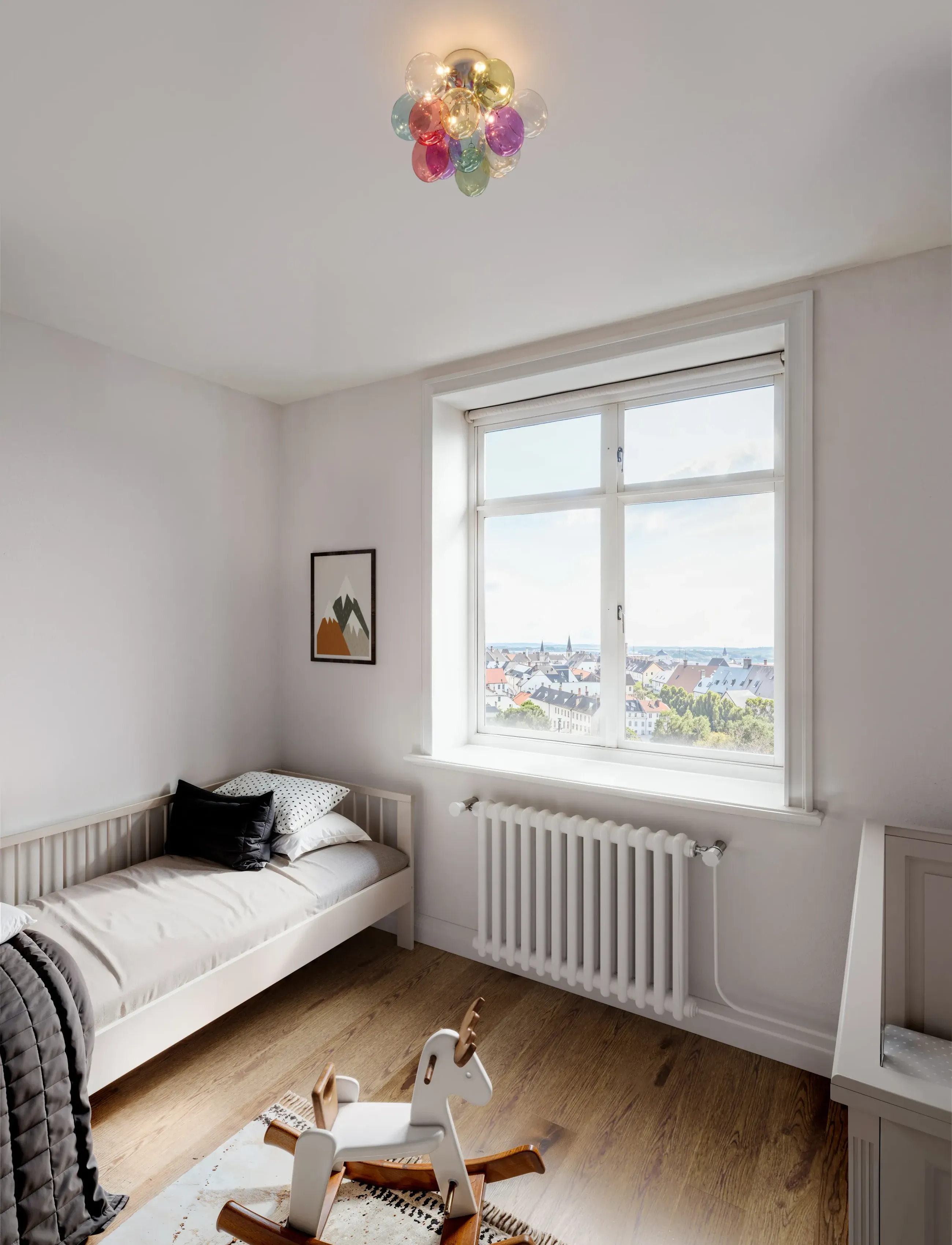 By Rydéns Gross Ceiling Lamp, Ø20X30 cm, Lamps, Mehrfarbig/gemustert - Flush Mount Lights, Homeware