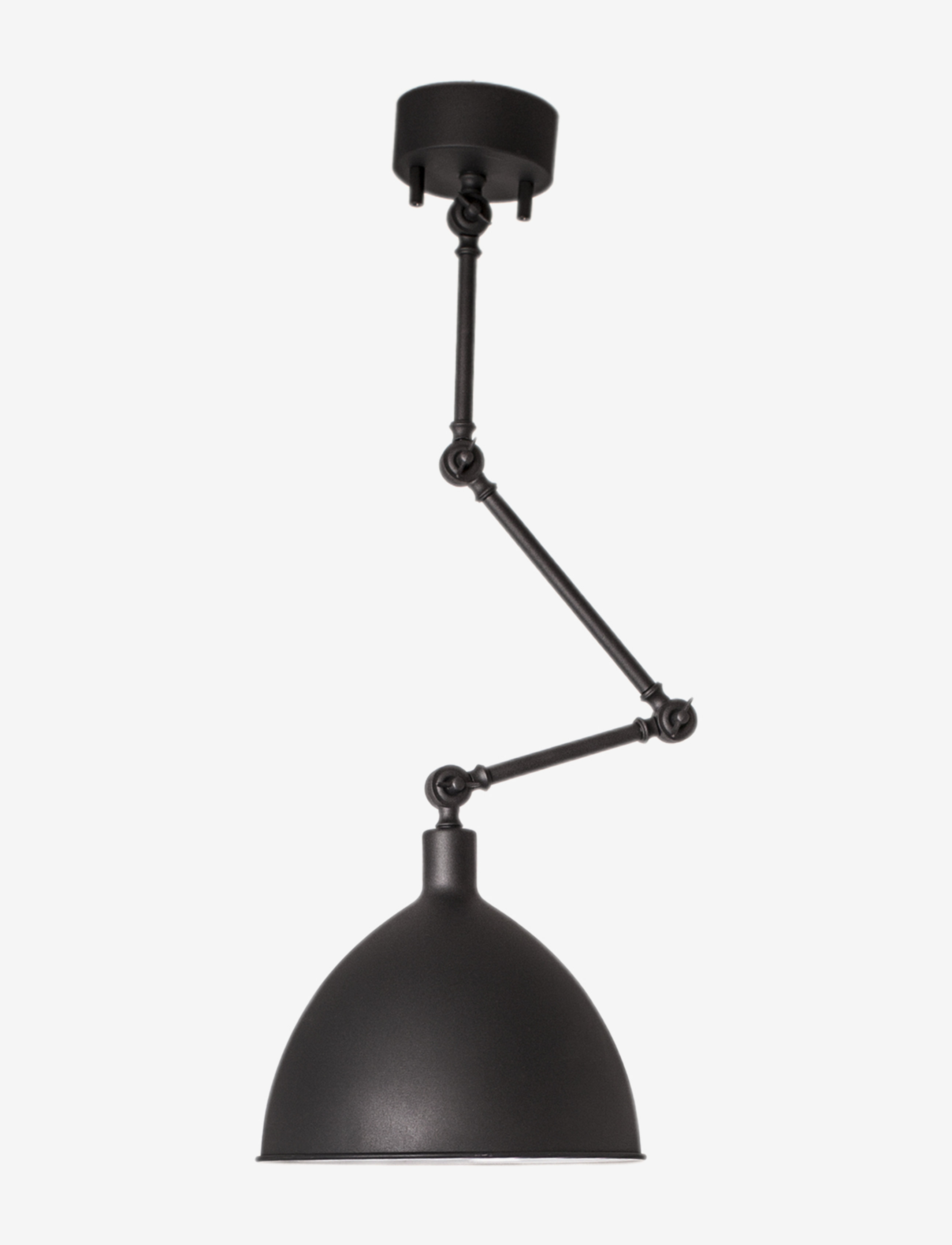 By Rydéns Bazar Ceiling Lamp, Loftlampe, Sort, Str: Ø30X105CM