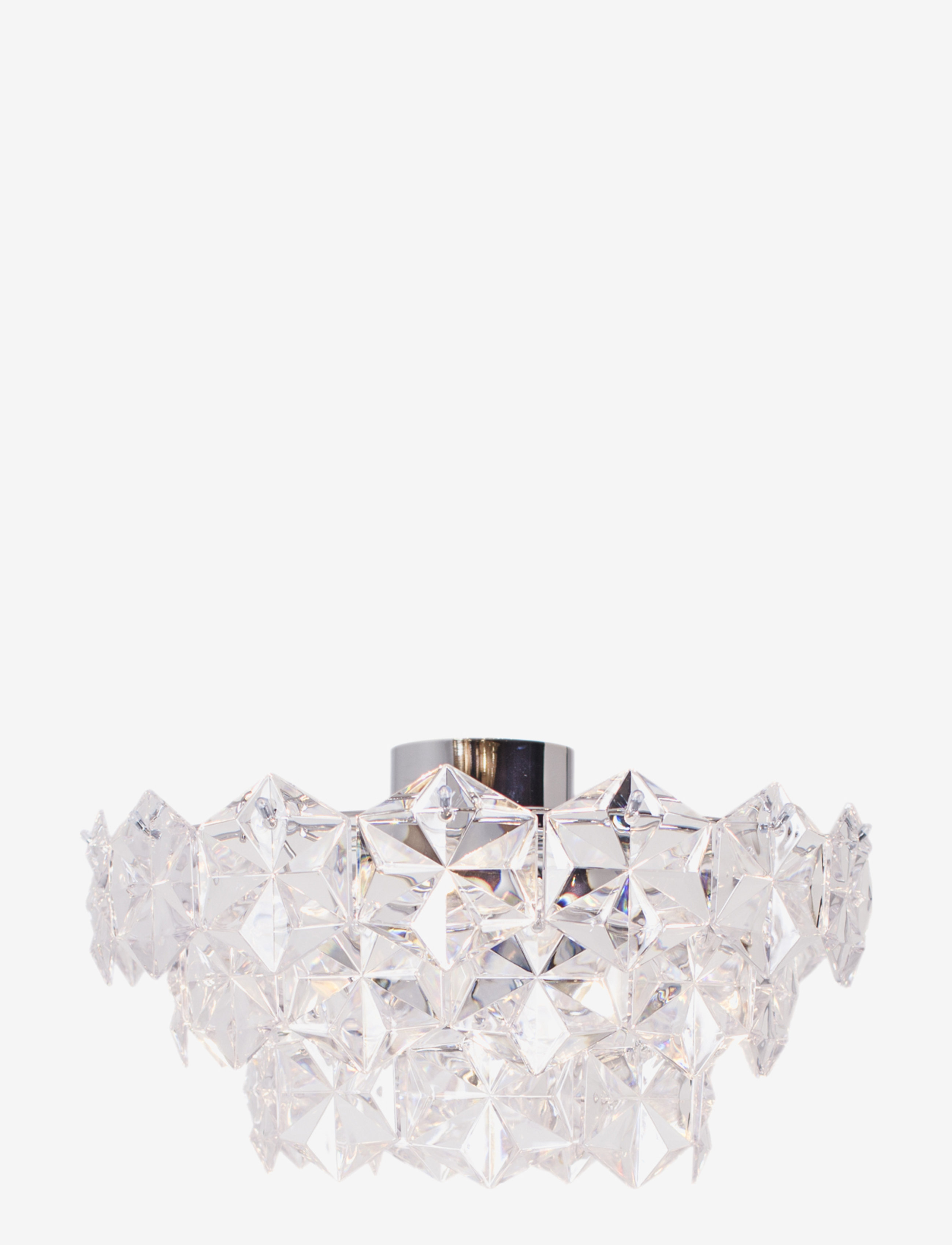 By Rydéns Monarque Ceiling Light, Loftlampe, Sølv, Str: ONE SIZE