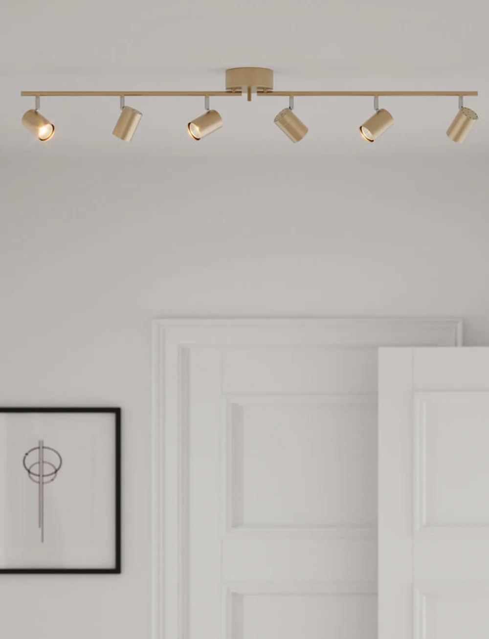 By Rydéns - Plafond - Ífelld loftljós - gold - 1