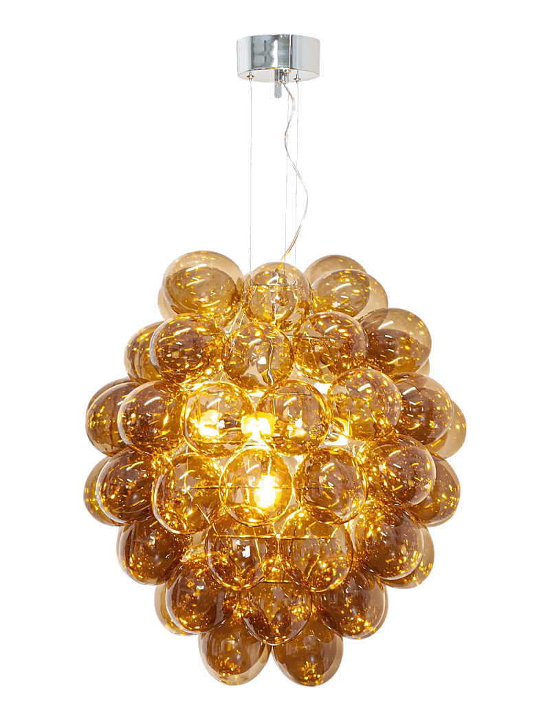 By Rydéns - Deluxe hanging lamp - pendellampen - cognac - 1
