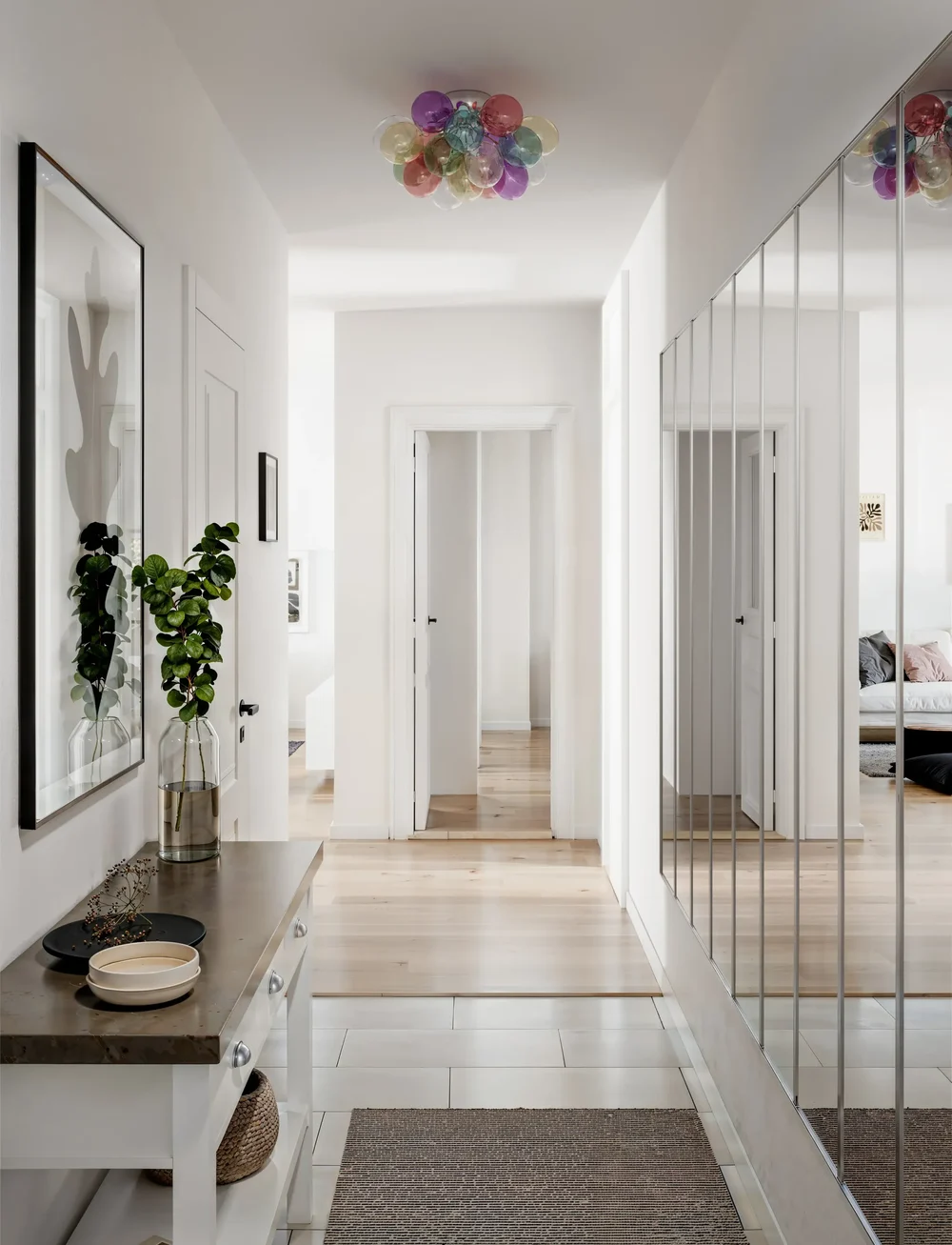 By Rydéns - Gross  ceiling lamp - plafonder - chrome/multi - 1