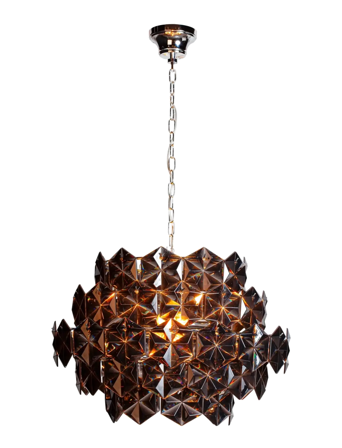 By Rydéns Pendant Lamp Monarque Mini, Pendellampe, Sort, Str: 42X58CM