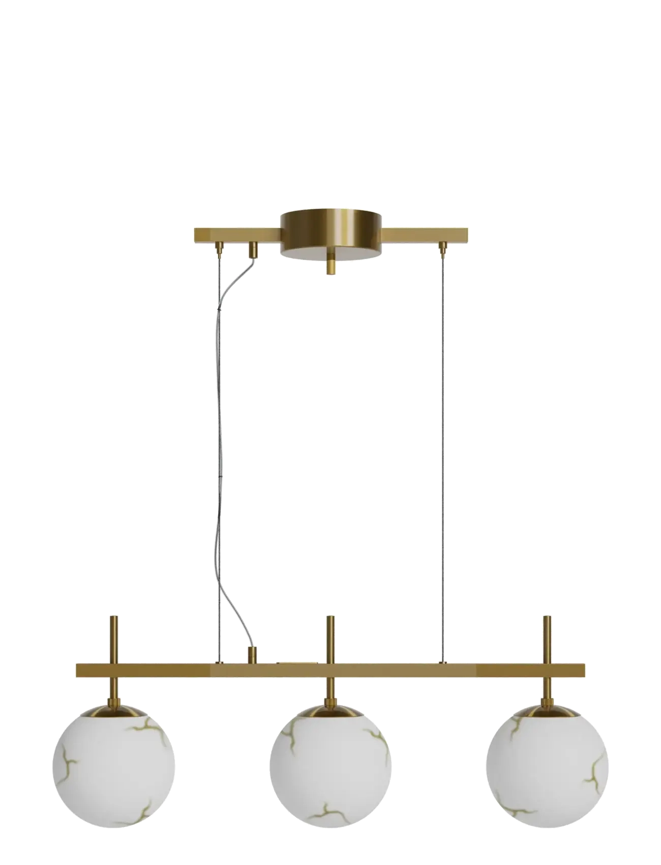 By Rydéns Bellagio Hanging Lamp, Pendellampe, Guld, Str: Ø155X82CM