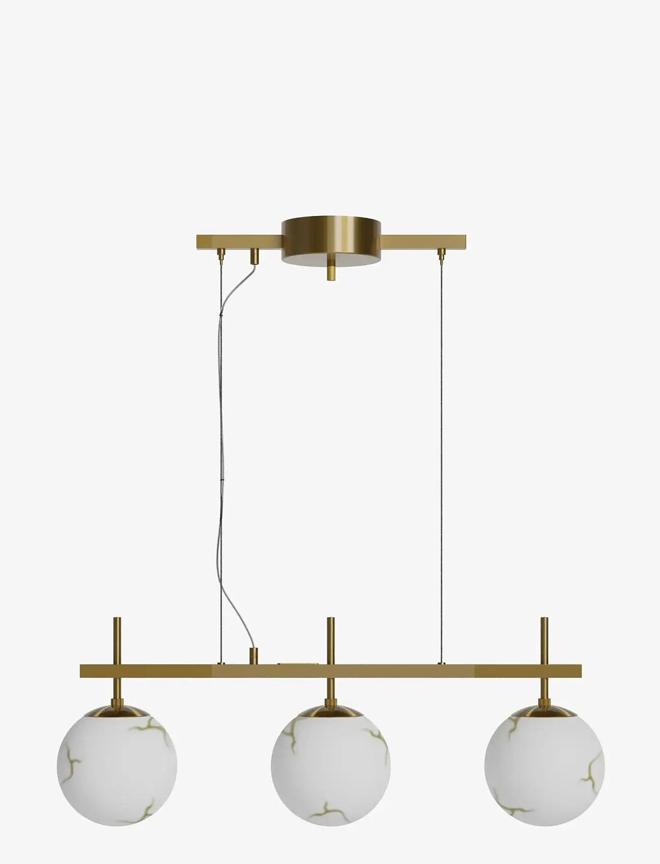By Rydéns - Bellagio hanging lamp - pendant lamps - brass/white - 1
