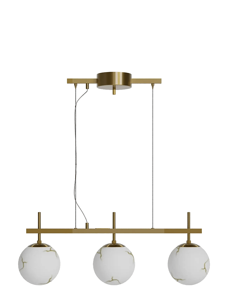 By Rydéns - Bellagio hanging lamp - pendant lamps - brass/white - 1