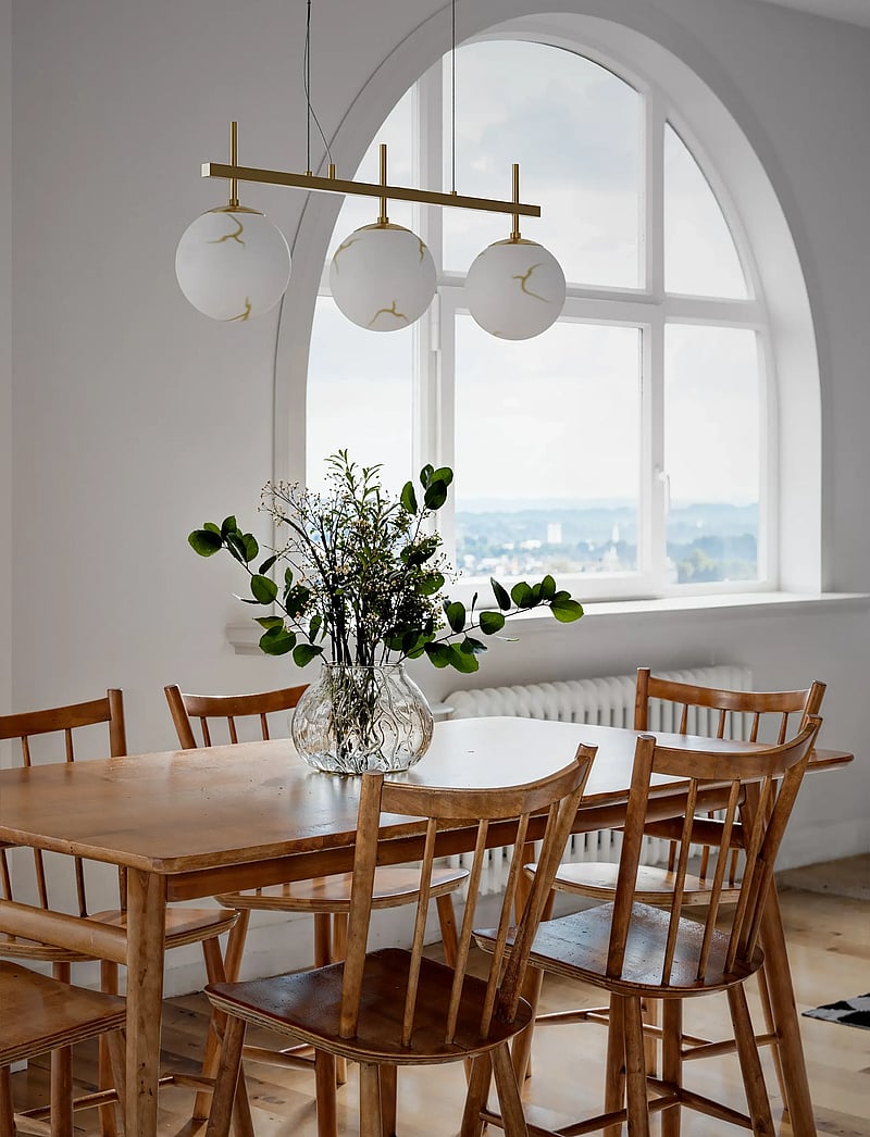 By Rydéns - Bellagio hanging lamp - pendant lamps - brass/white - 0