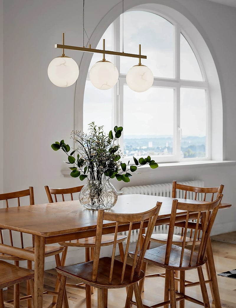 By Rydéns - Bellagio hanging lamp - pendant lamps - brass/white - 2