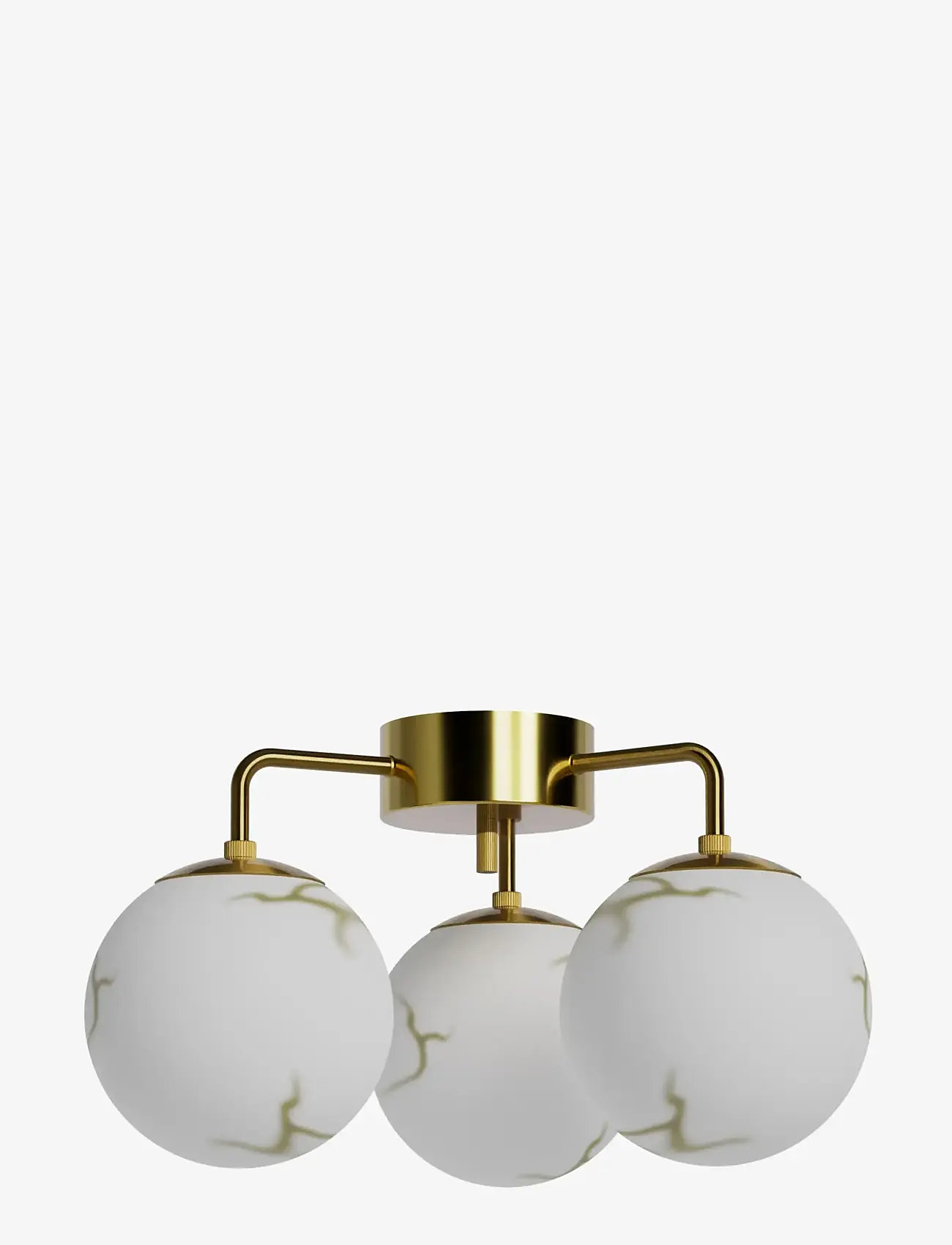By Rydéns - Bellagio ceiling lamp - podtynkowe lampy sufitowe - brass/white - 1