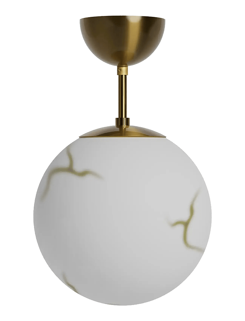 By Rydéns - Bellagio hanging lamp - pendler - brass/white - 0