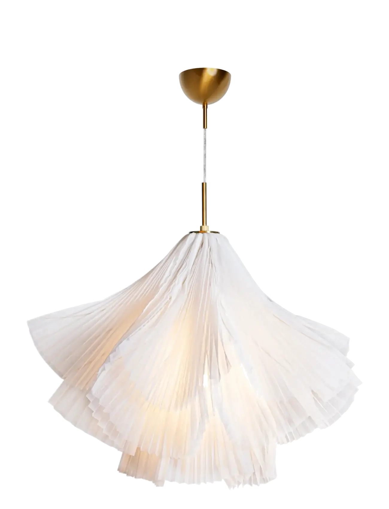By Rydéns Juliette Hanging Lamp, Pendellampe, Hvid, Str: Ø70X70CM