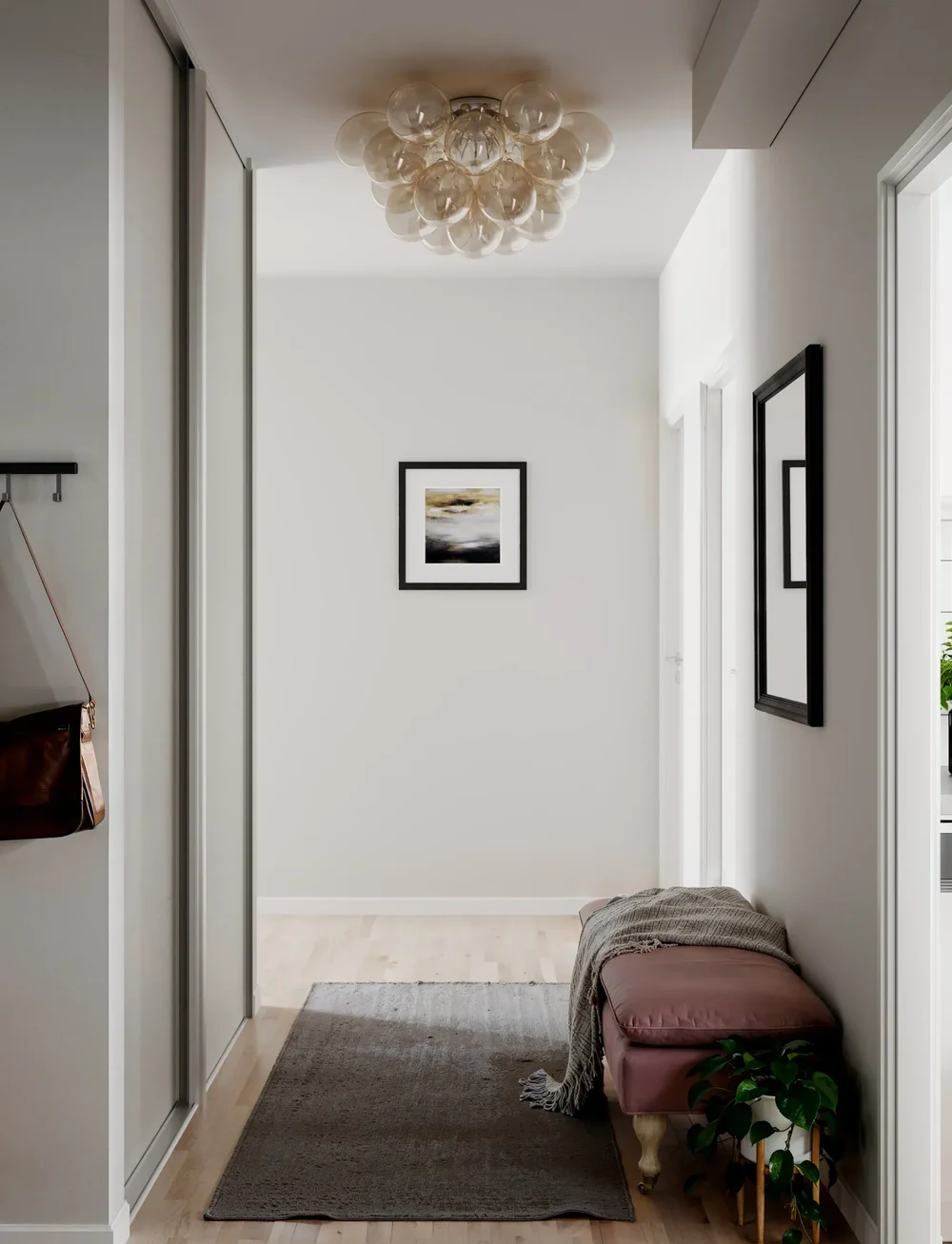 By Rydéns - Gross  ceiling lamp - plafoonid - chrome/amber - 2