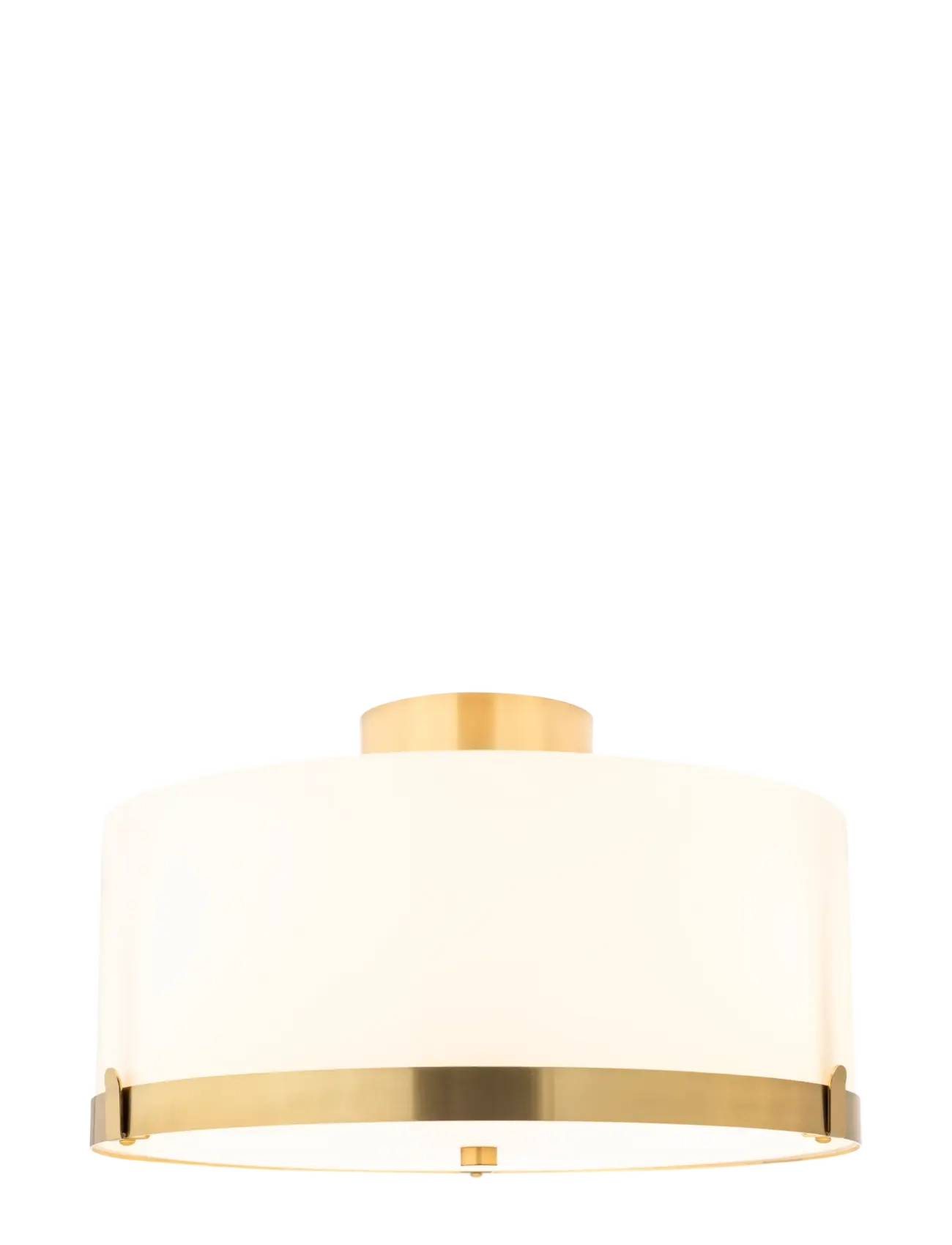 By Rydéns Ceiling lamp Marcel - Alles anzeigen - WHITE SHINY/BRASS / gold