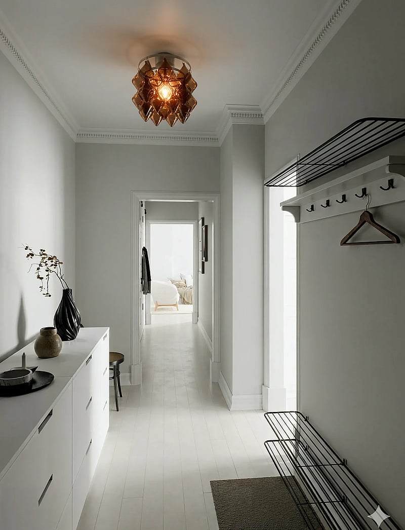 By Rydéns - Ceilinglamp Gemma - plafonder - brown/black satin - 1