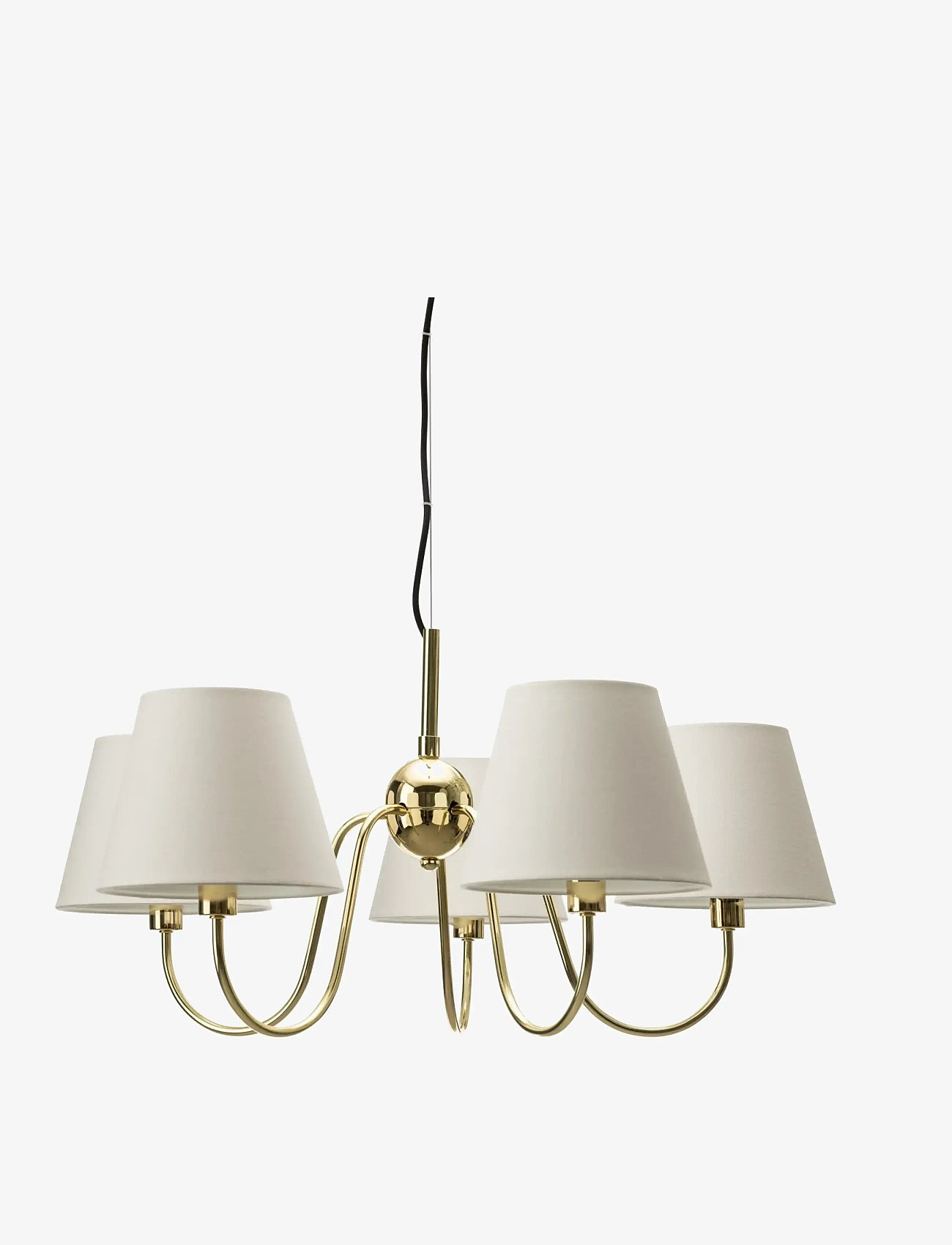 By Rydéns - Pendant lamp Lynx - pendler - brass/white - 1