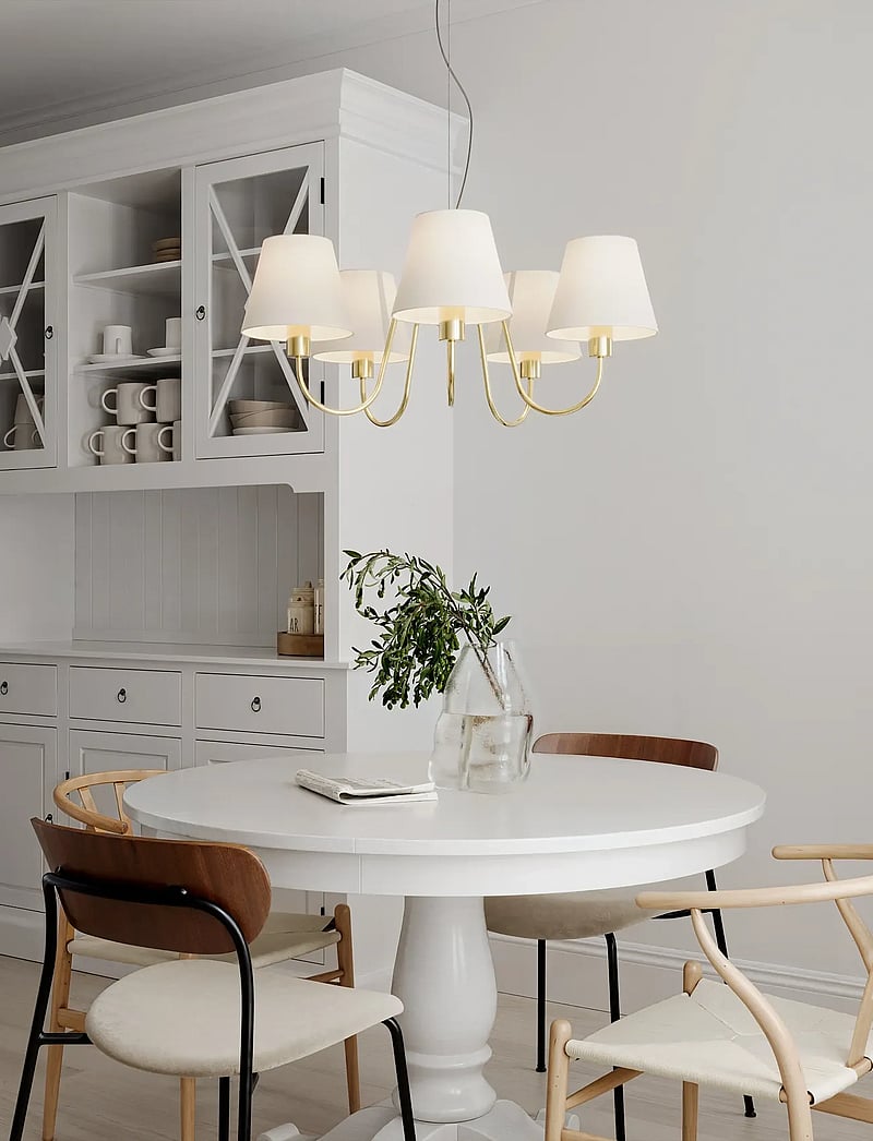 By Rydéns - Pendant lamp Lynx - pendler - brass/white - 0