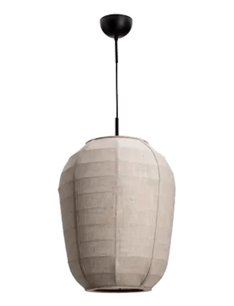 By Rydéns - Delino pendant light H50xØ40cm natur - rippvalgustid - natur - 2