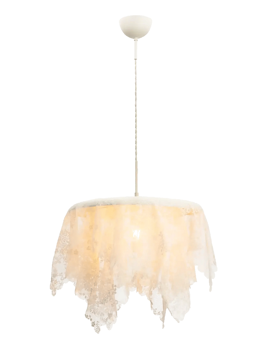 By Rydéns - Mancia pendant light Ø45cm white - rippvalgustid - vit - 3