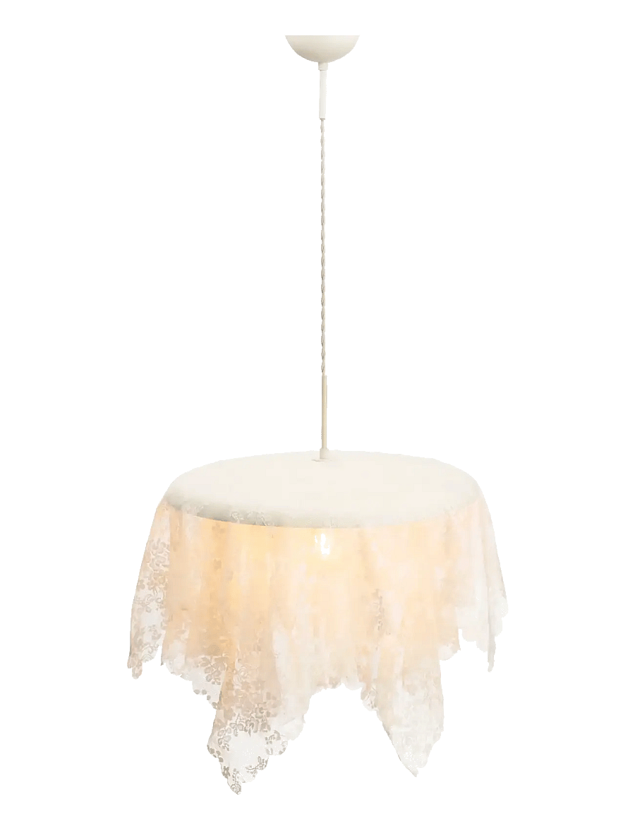 By Rydéns - Mancia pendant light Ø45cm white - rippvalgustid - vit - 4
