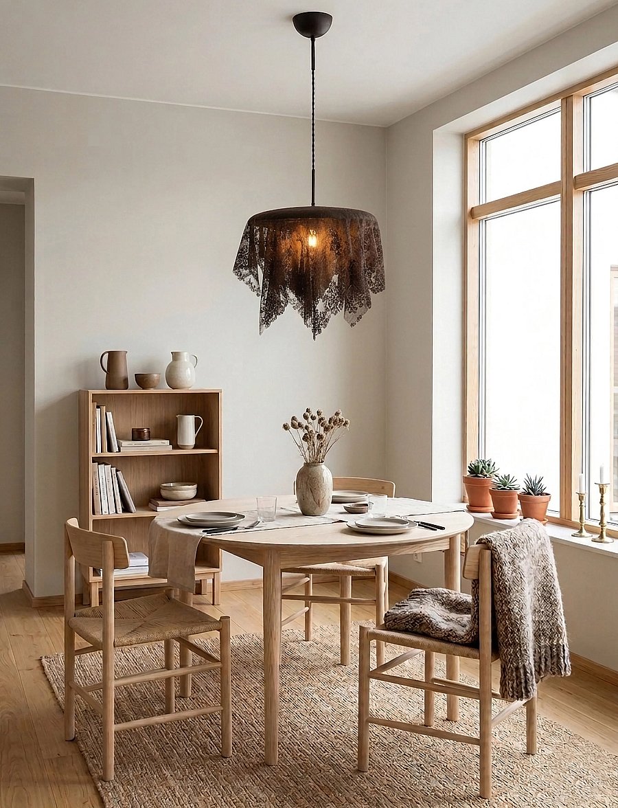 By Rydéns - Mancia pendant light Ø45cm brown - rippvalgustid - brun - 0