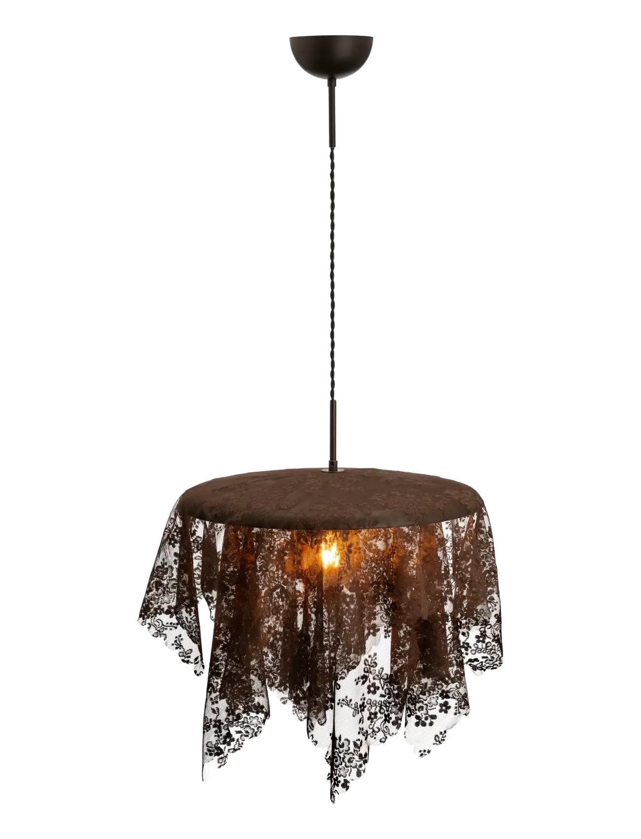 By Rydéns - Mancia pendant light Ø45cm brown - rippvalgustid - brun - 3