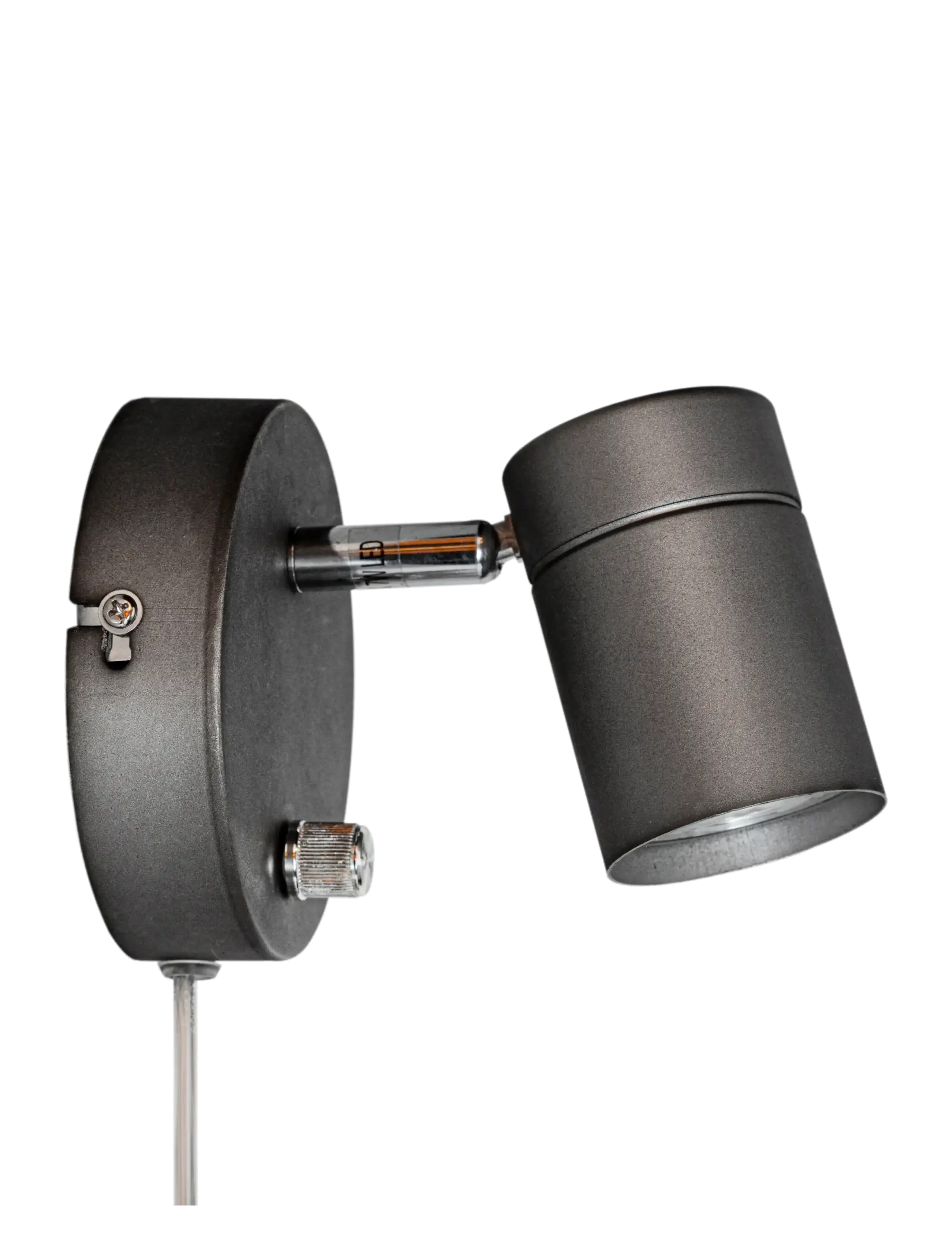 By Rydéns Wall Lamp By Rydéns Correct, Væglampe, Grå, Str: 13X11CM