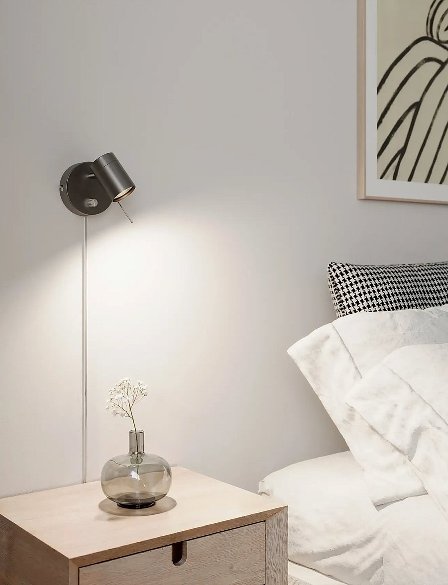 By Rydéns - Wall lamp By Rydéns Correct - vägglampor - grey - 0