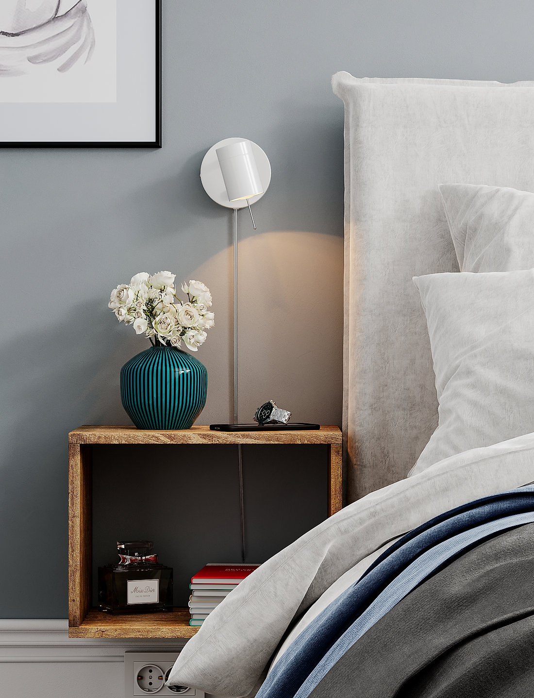 By Rydéns - Correct Wall light - nach preis einkaufen - matt white - 1