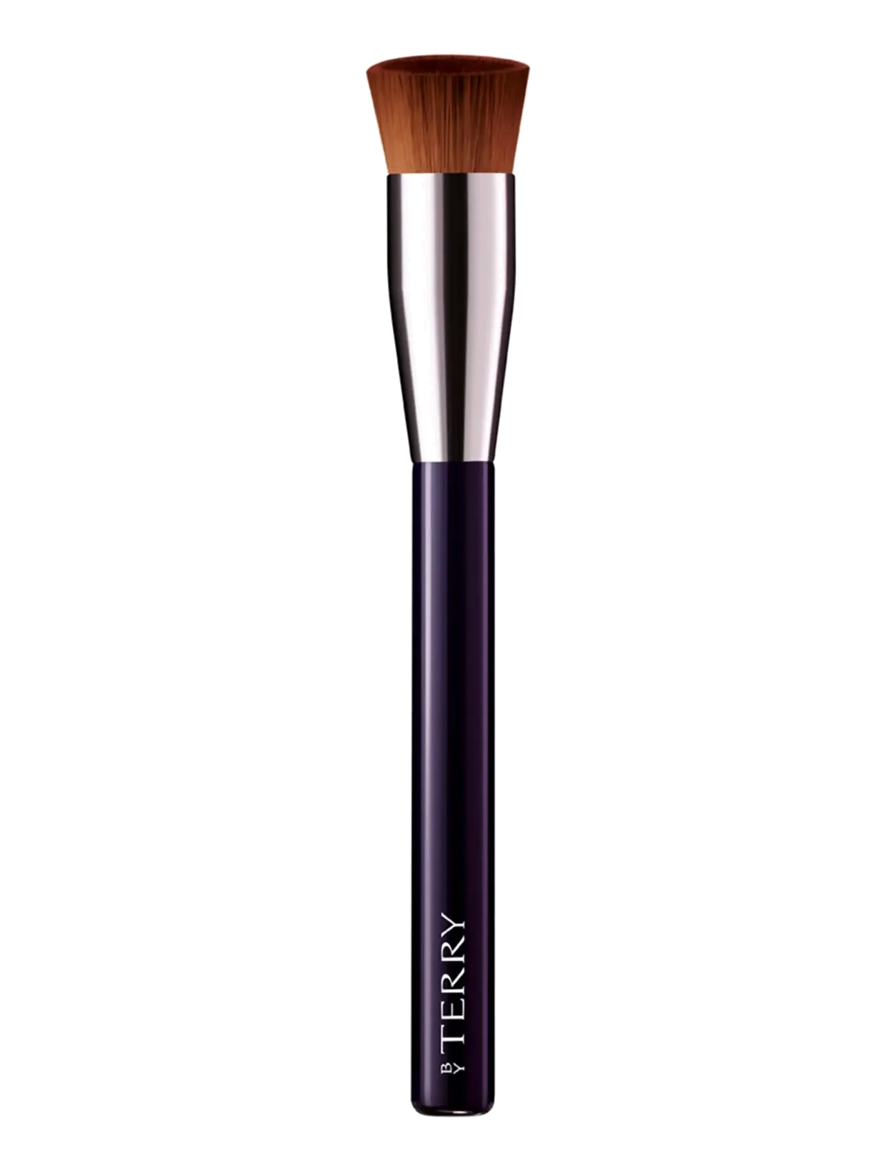 By Terry Stencil Foundation Brush, One Size, Brown, Ansigtsbørster > Foundation-Børster, Dame