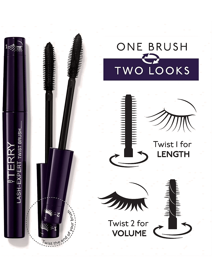 By Terry - Lash-Expert Twist Brush Mascara - Master Black - Ögon & bryn - 1. master black - 2