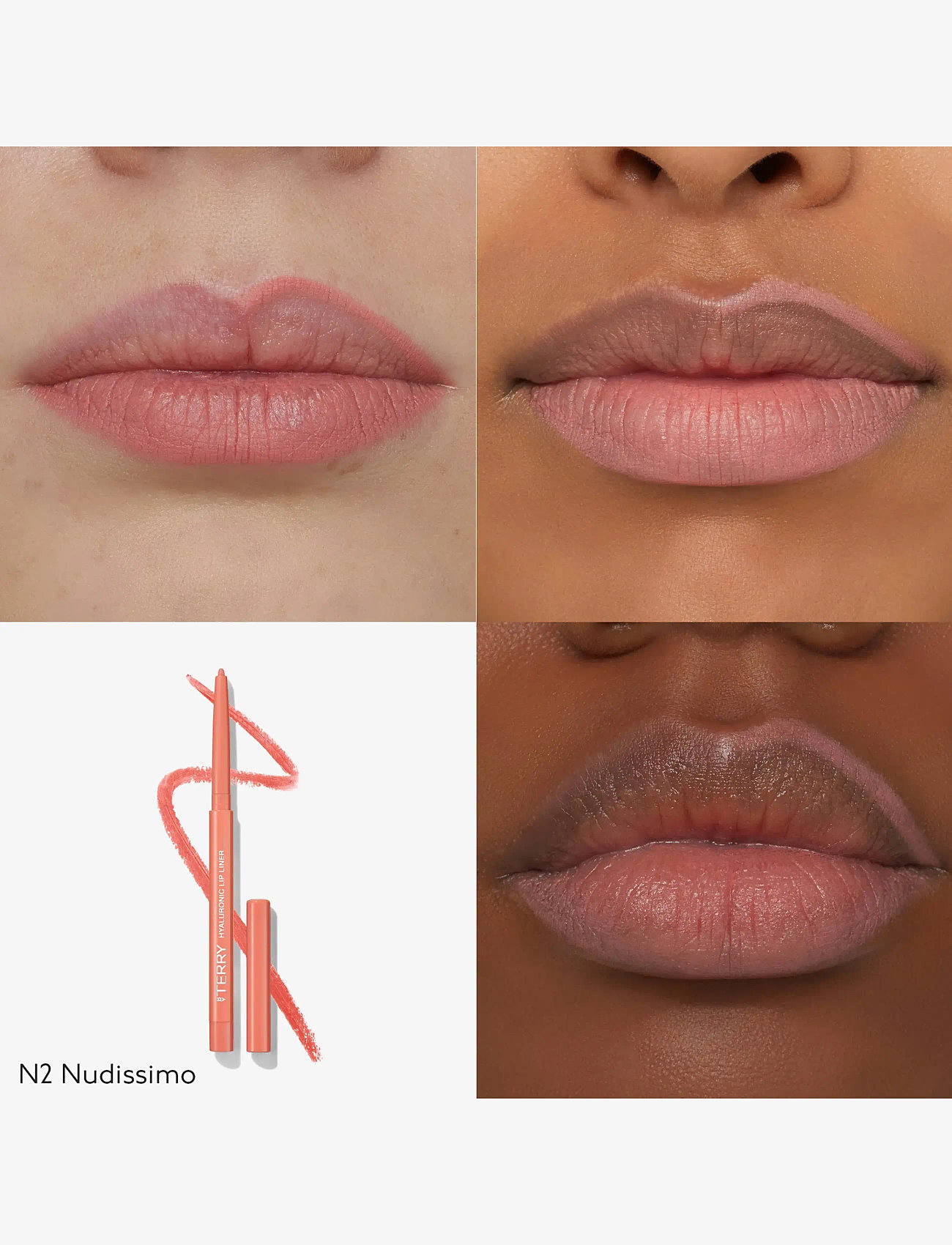 By Terry - Hyaluronic Lip Liner - redo för date night - 2. nudissimo - 2
