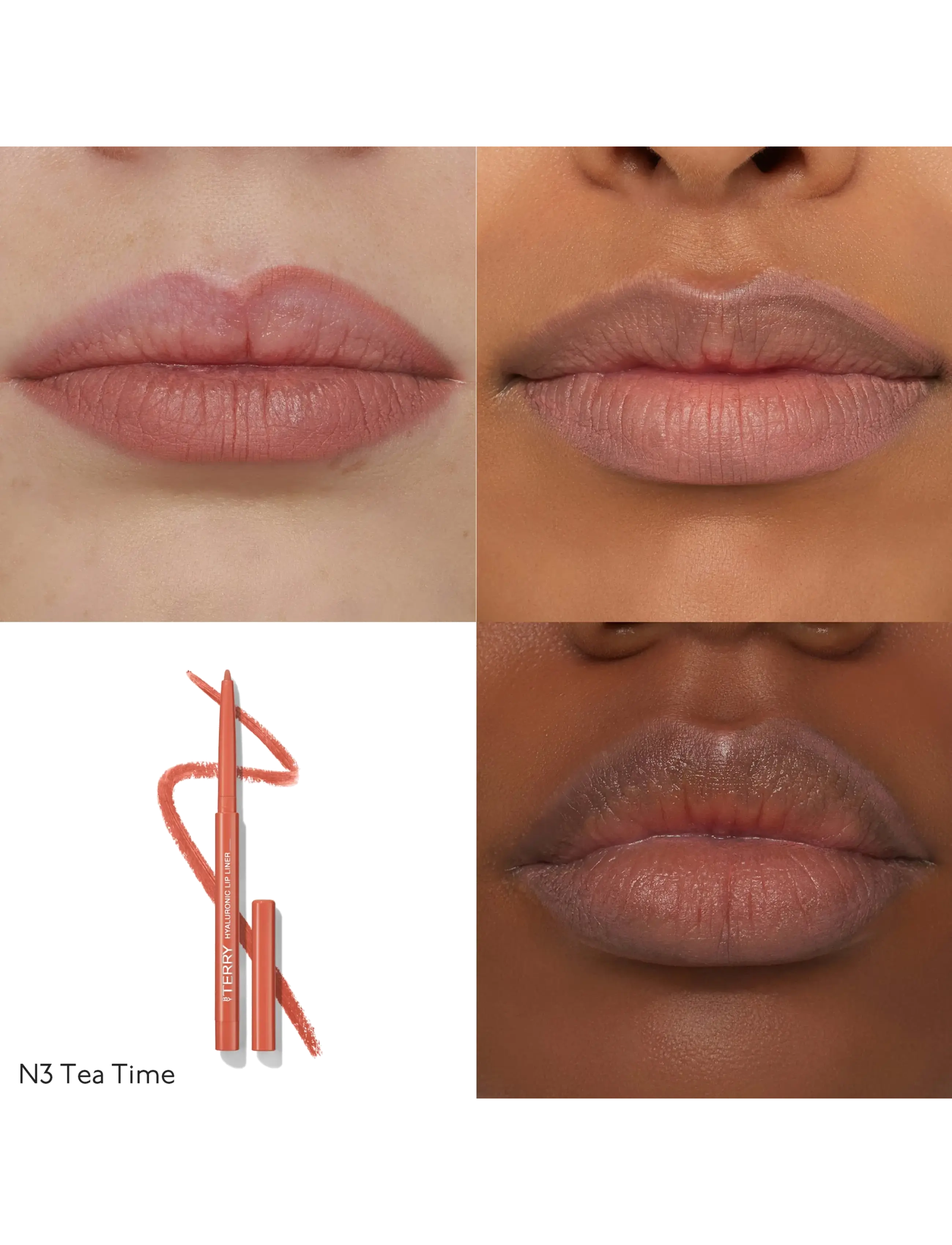 By Terry - Hyaluronic Lip Liner - bliv klar til date night - 3. tea time - 2