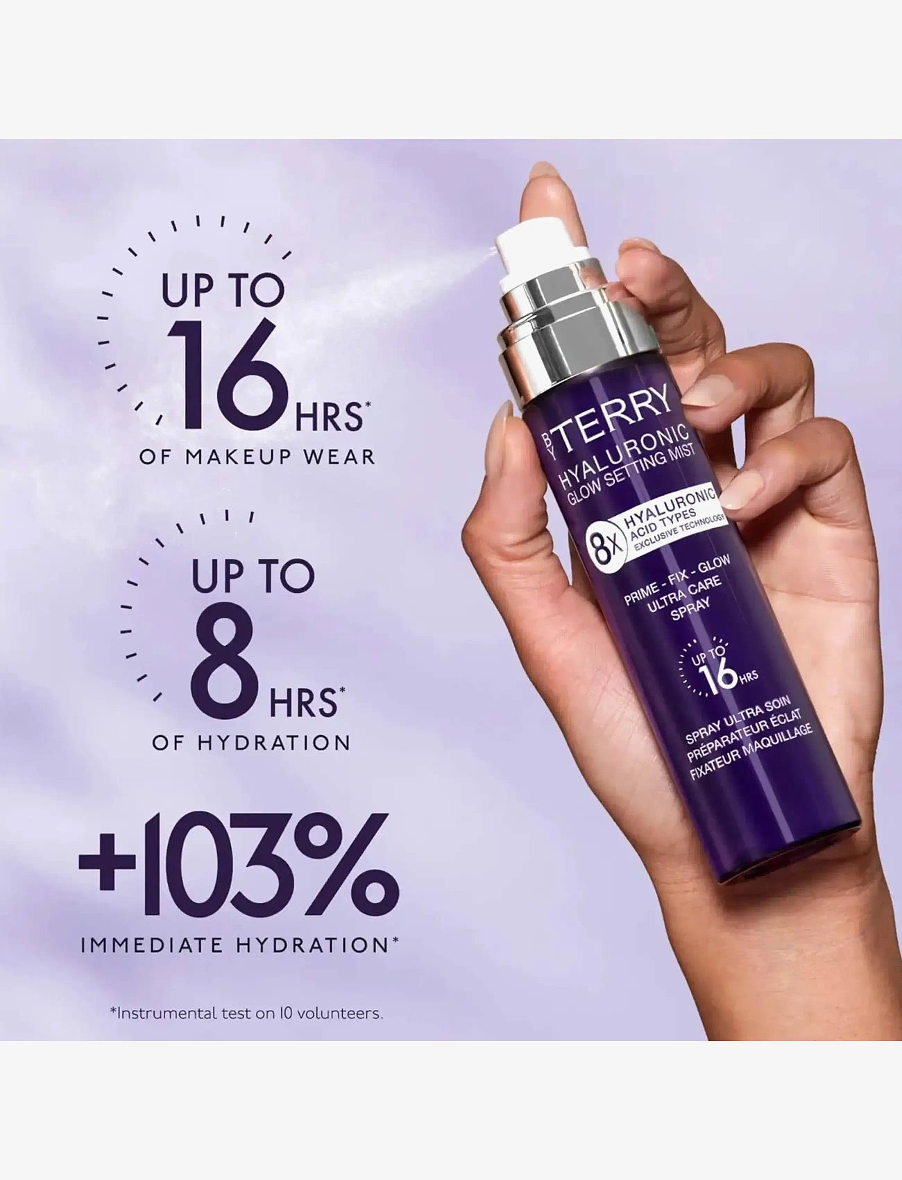 By Terry - Hyaluronic Glow Setting Mist - förðunarvörur - colorless - 5