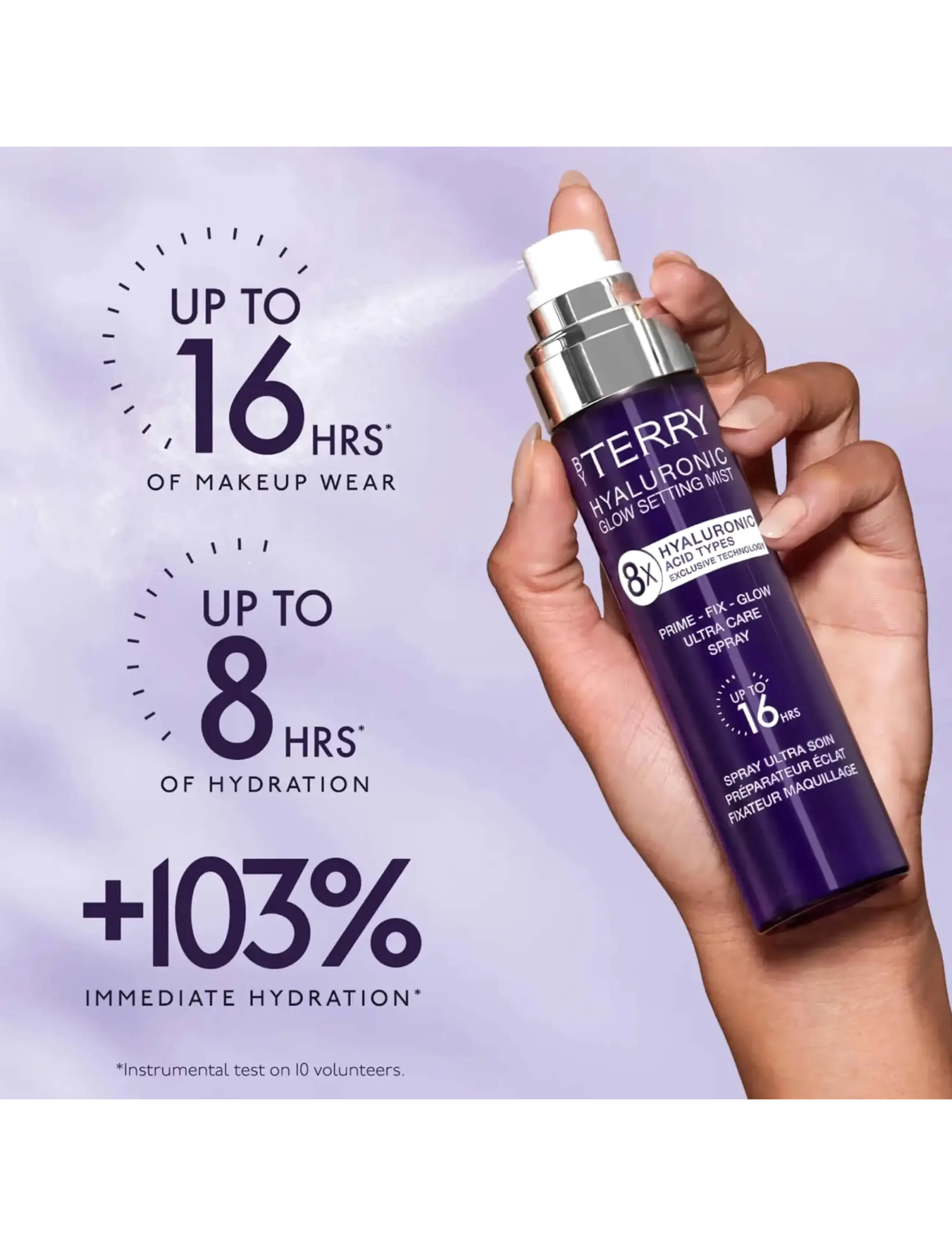 By Terry - Hyaluronic Glow Setting Mist - makeup - colorless - 5