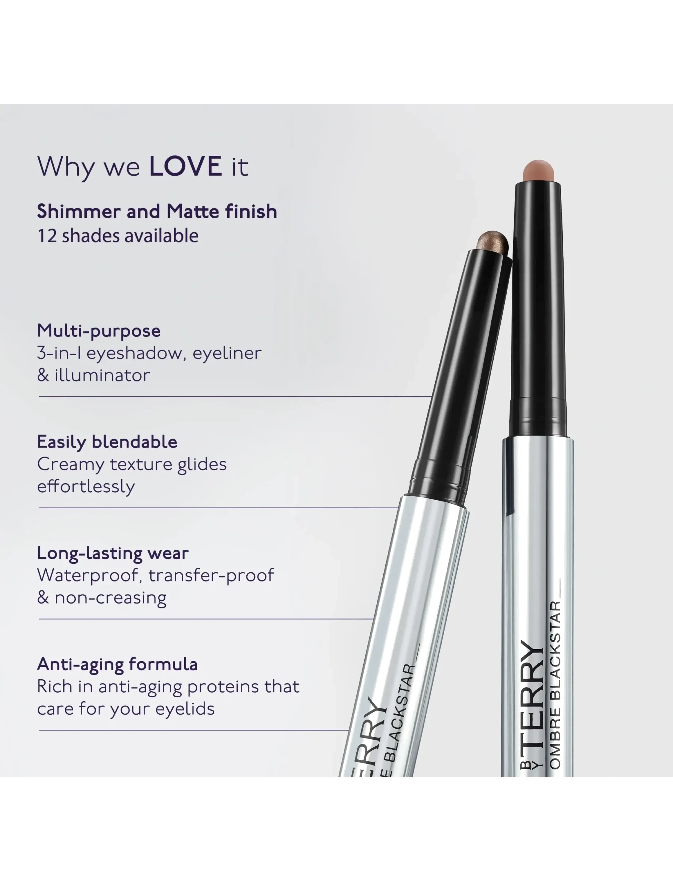 By Terry - Ombre Blackstar Eyeshadow - smink - 100. matte bare - 2