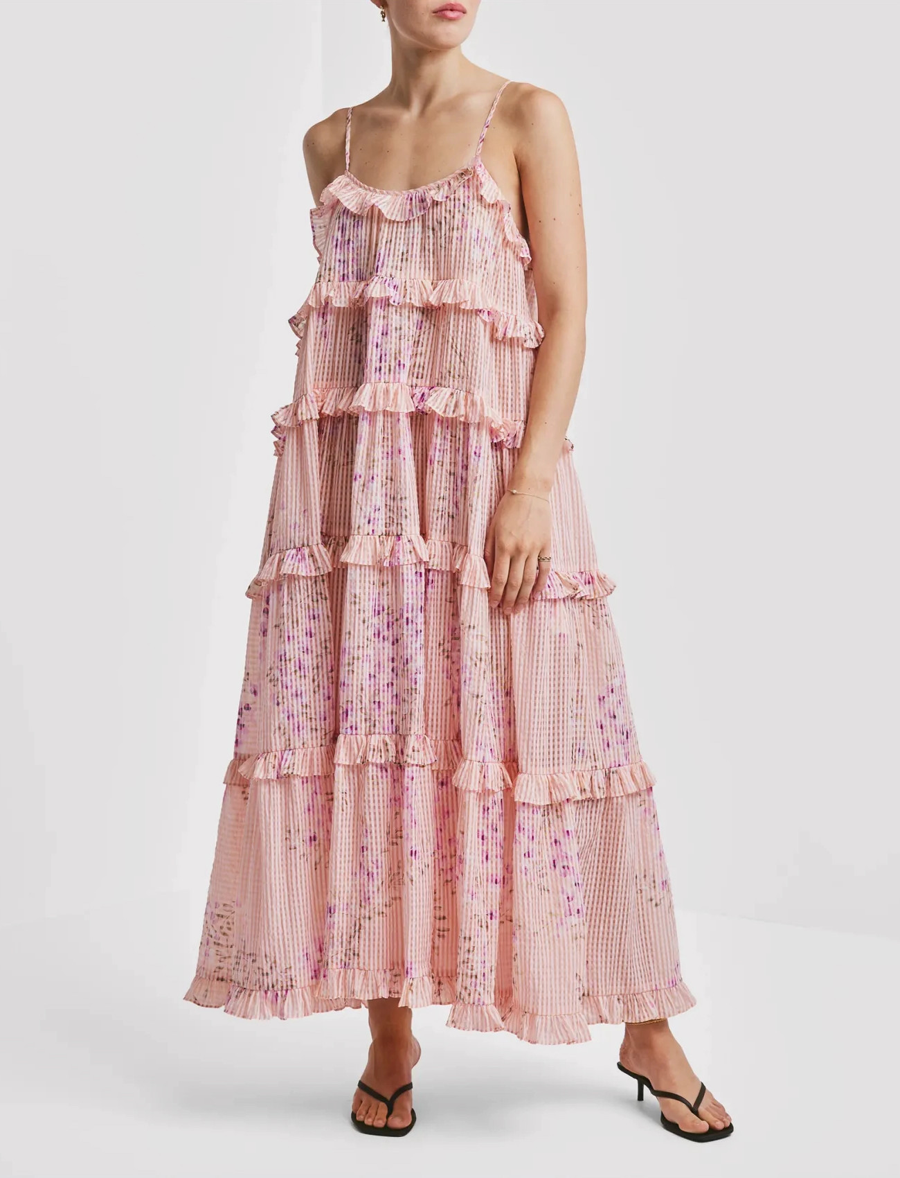 by Ti Mo Checks Strap Dress - - XS 1