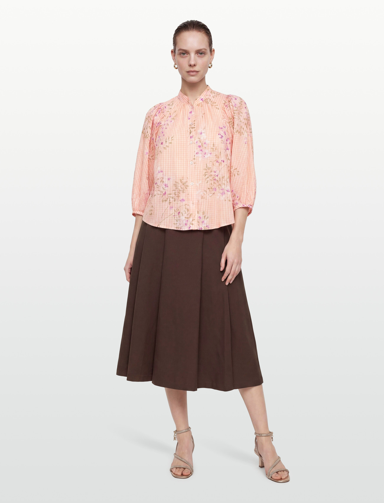 by Ti Mo Checks Blouse - - XS 1