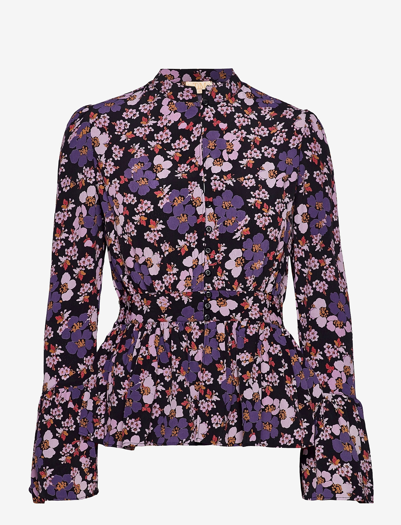 by Ti Mo - Pre Spring Top - purple flowers - 0