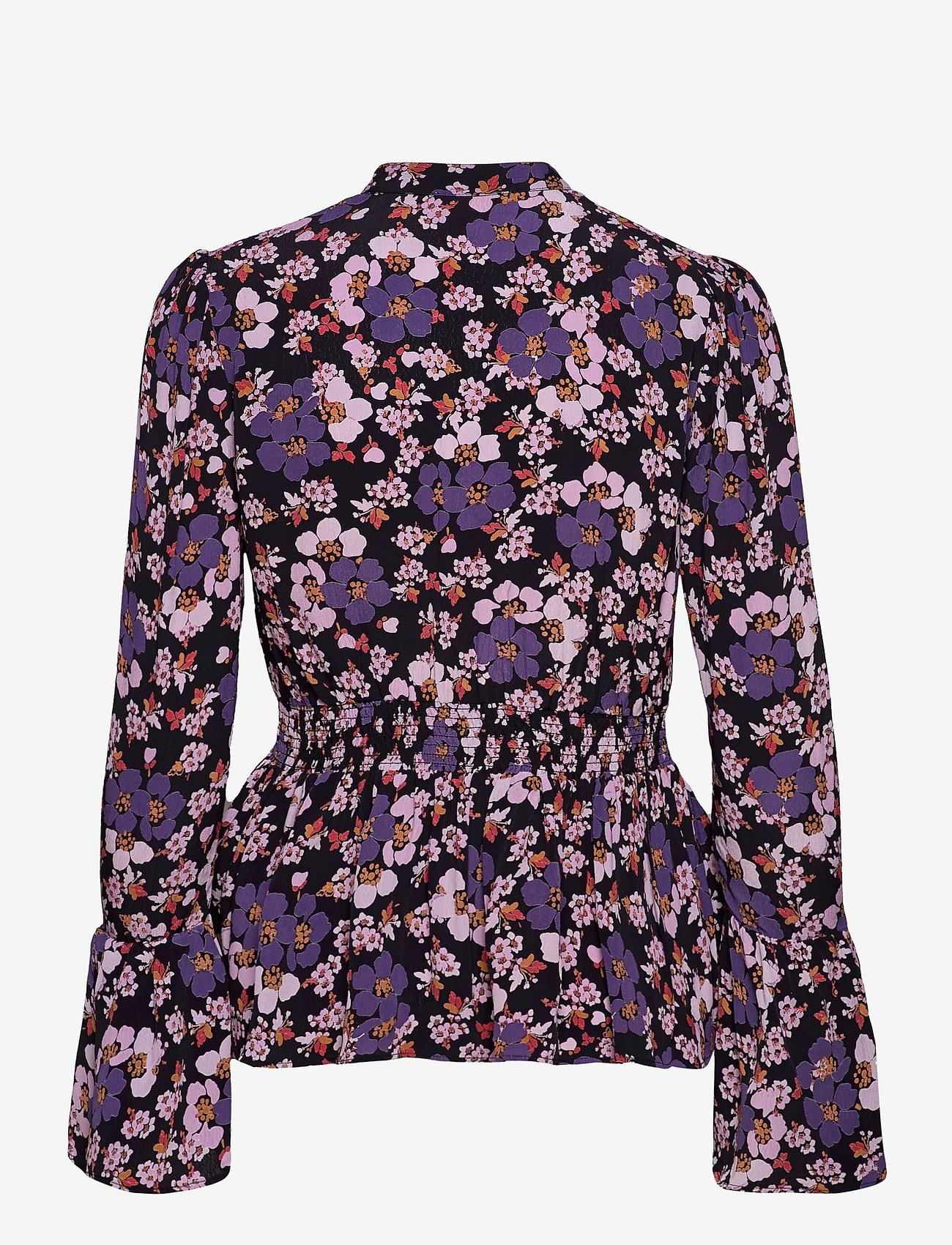 by Ti Mo - Pre Spring Top - purple flowers - 1